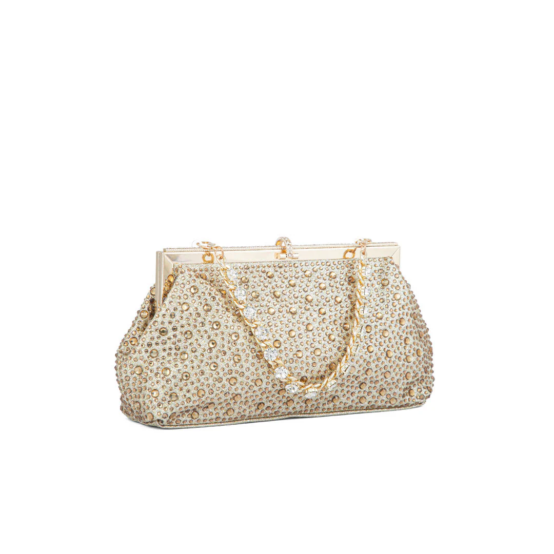 Golden Fancy Clutch P24195 - Image 3
