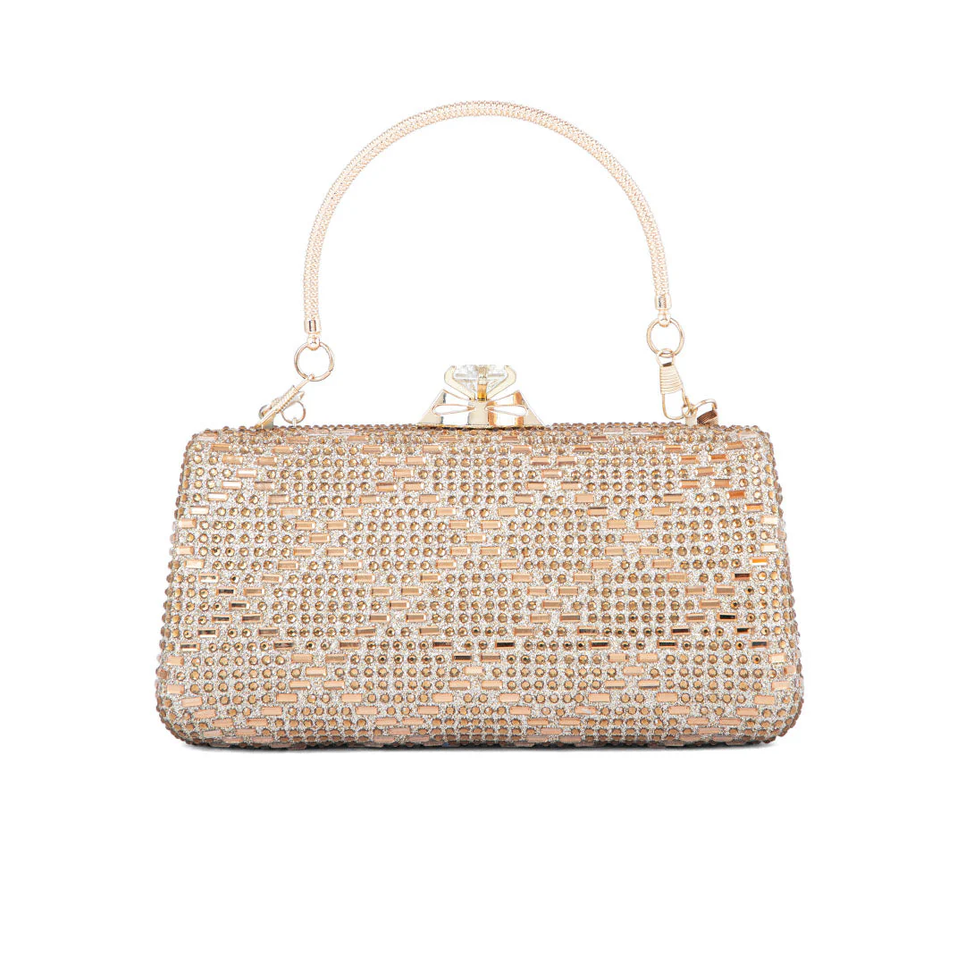 Golden Fancy Clutch P24205 - Image 2