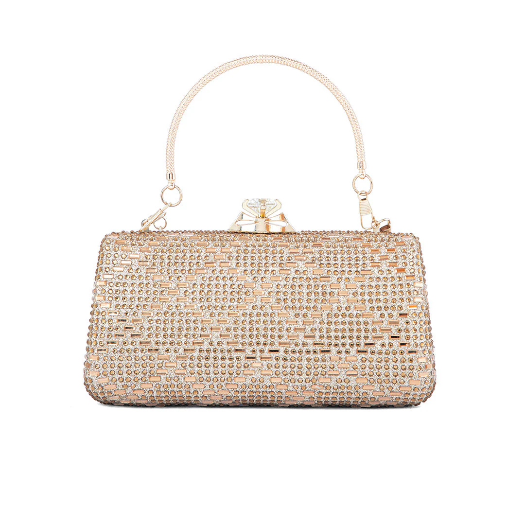 Golden Fancy Clutch P24205 - Image 4