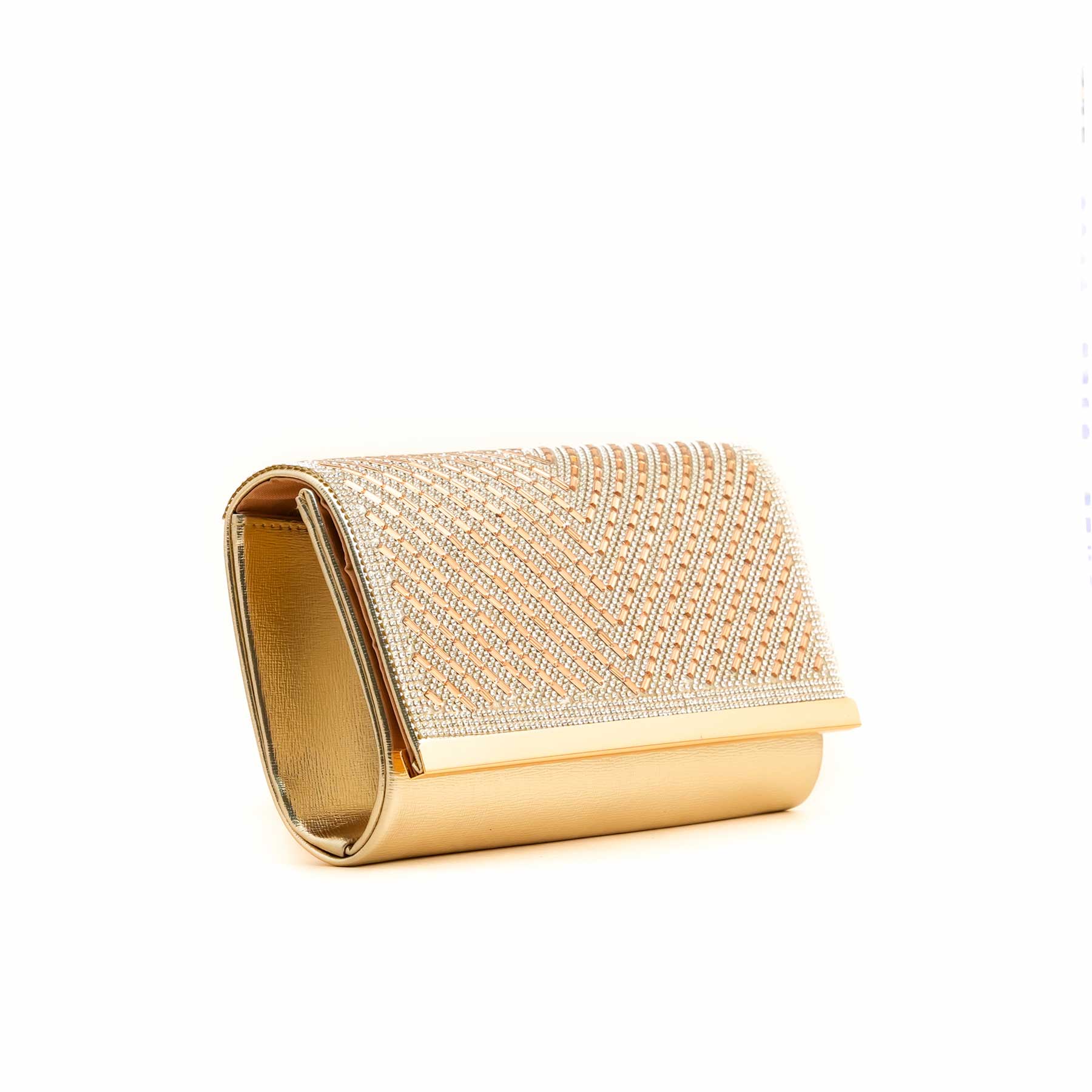 Golden Fancy Clutch P24244 - Image 3