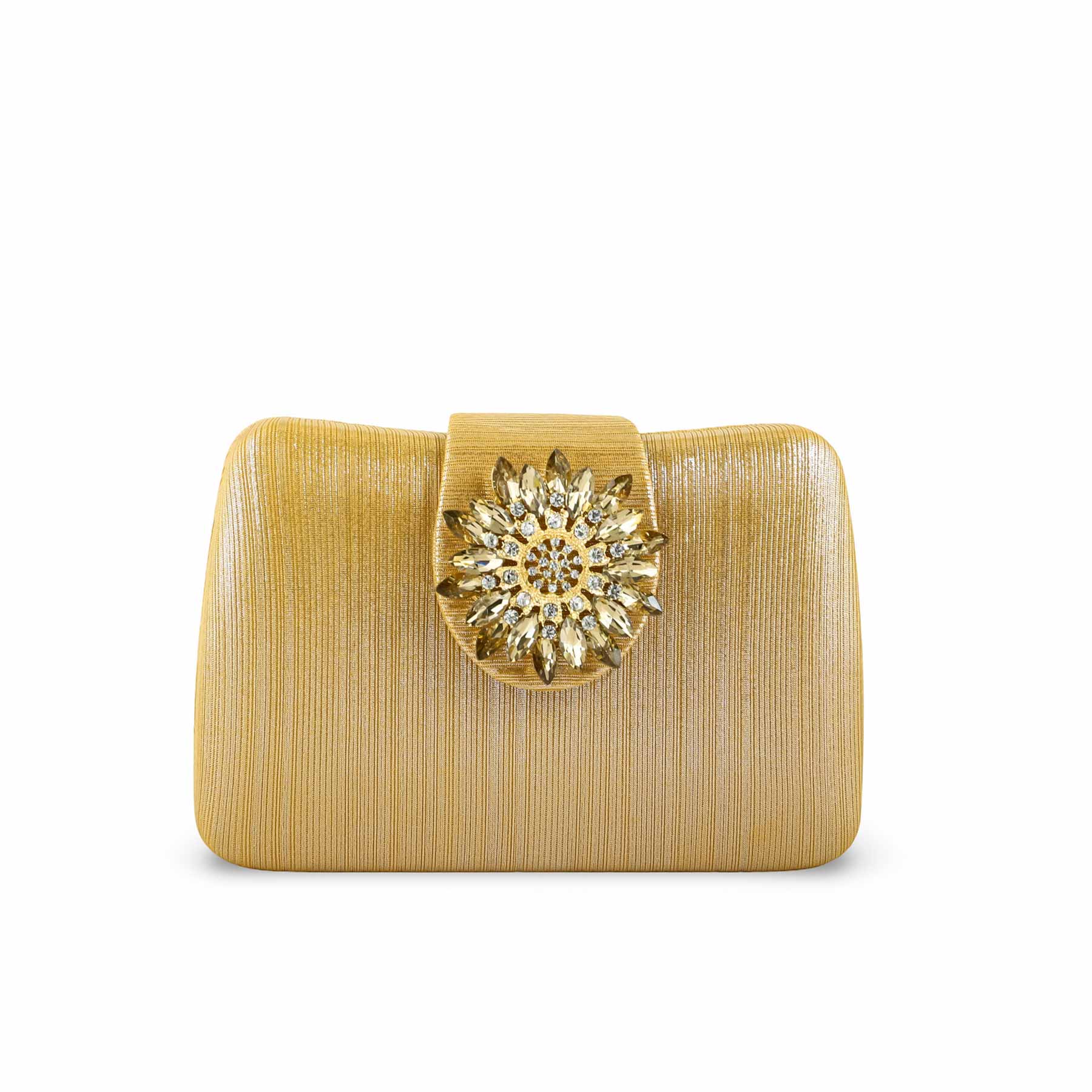 Golden Fancy Clutch P24391 - Image 2