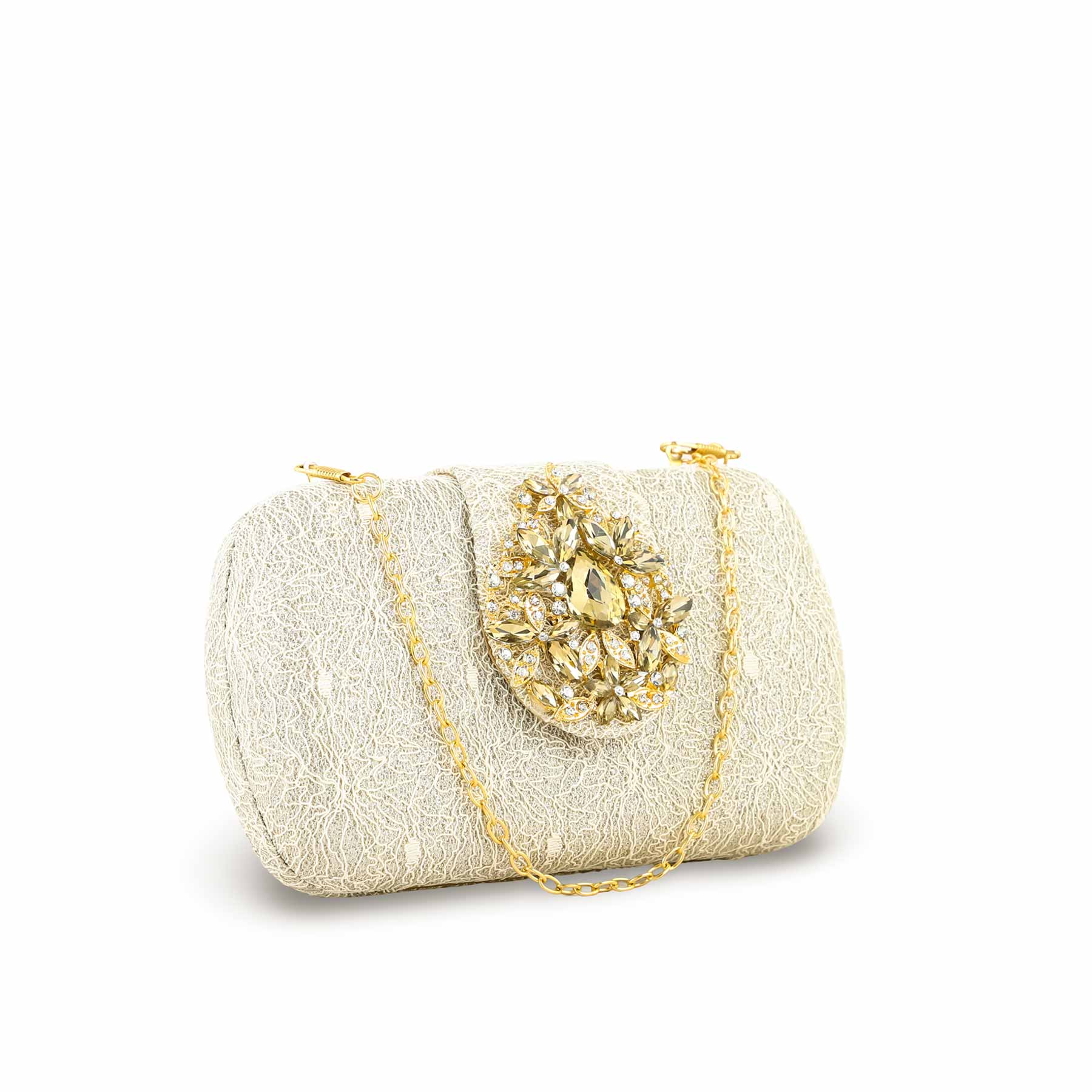 Golden Fancy Clutch P24392 - Image 2