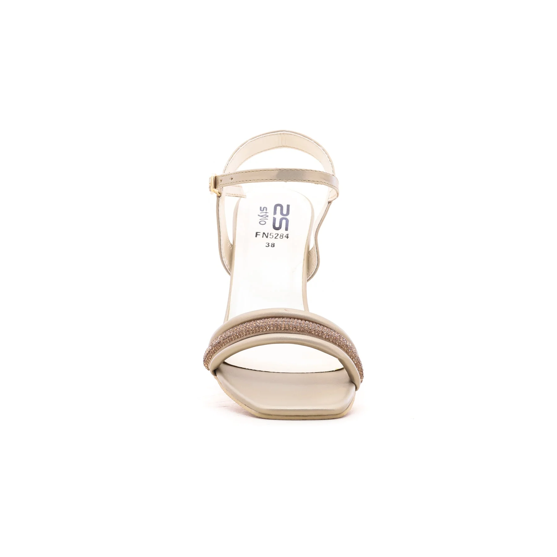 Golden Fancy Sandal FN5284 - Image 3
