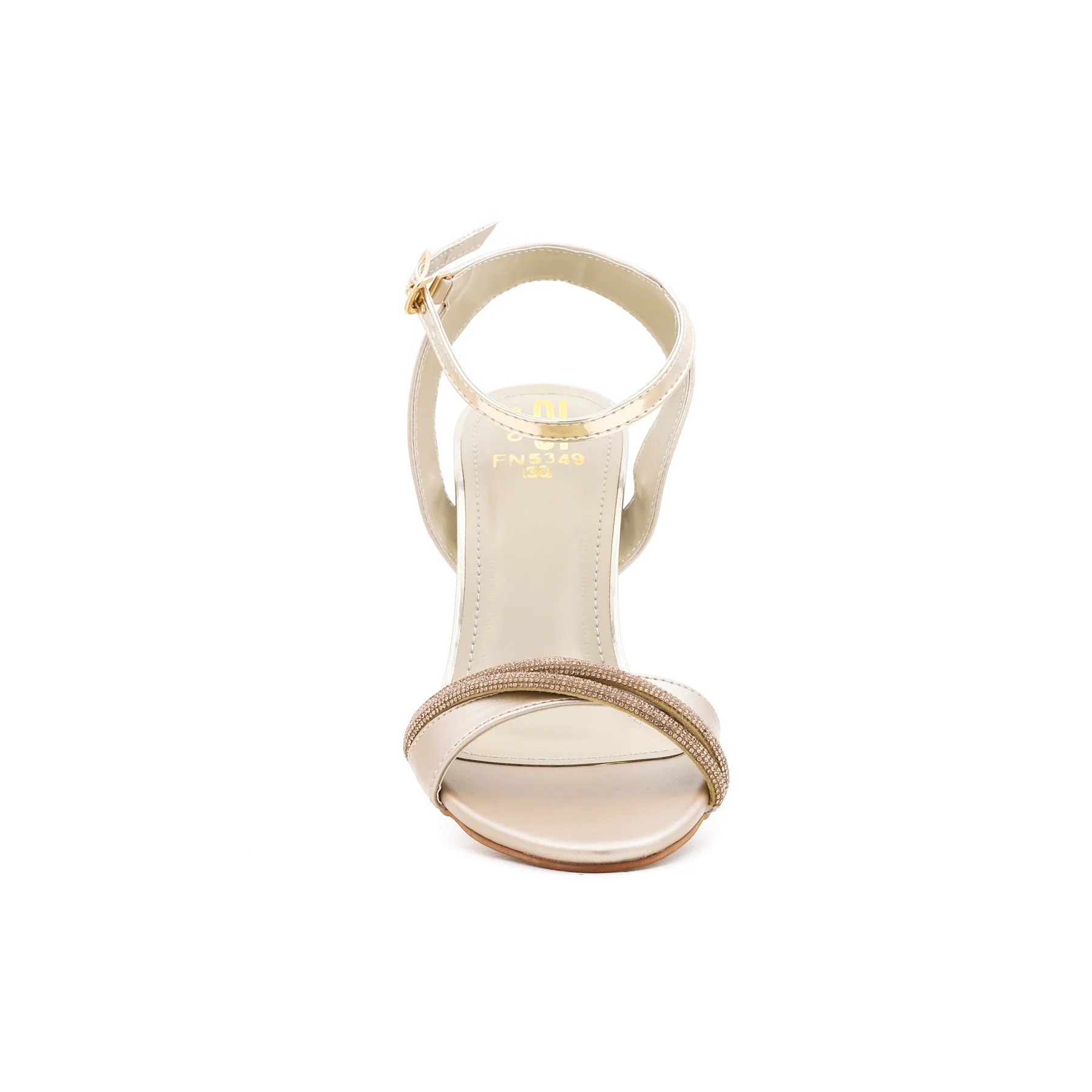 Golden Fancy Sandal FN5349 - Image 3