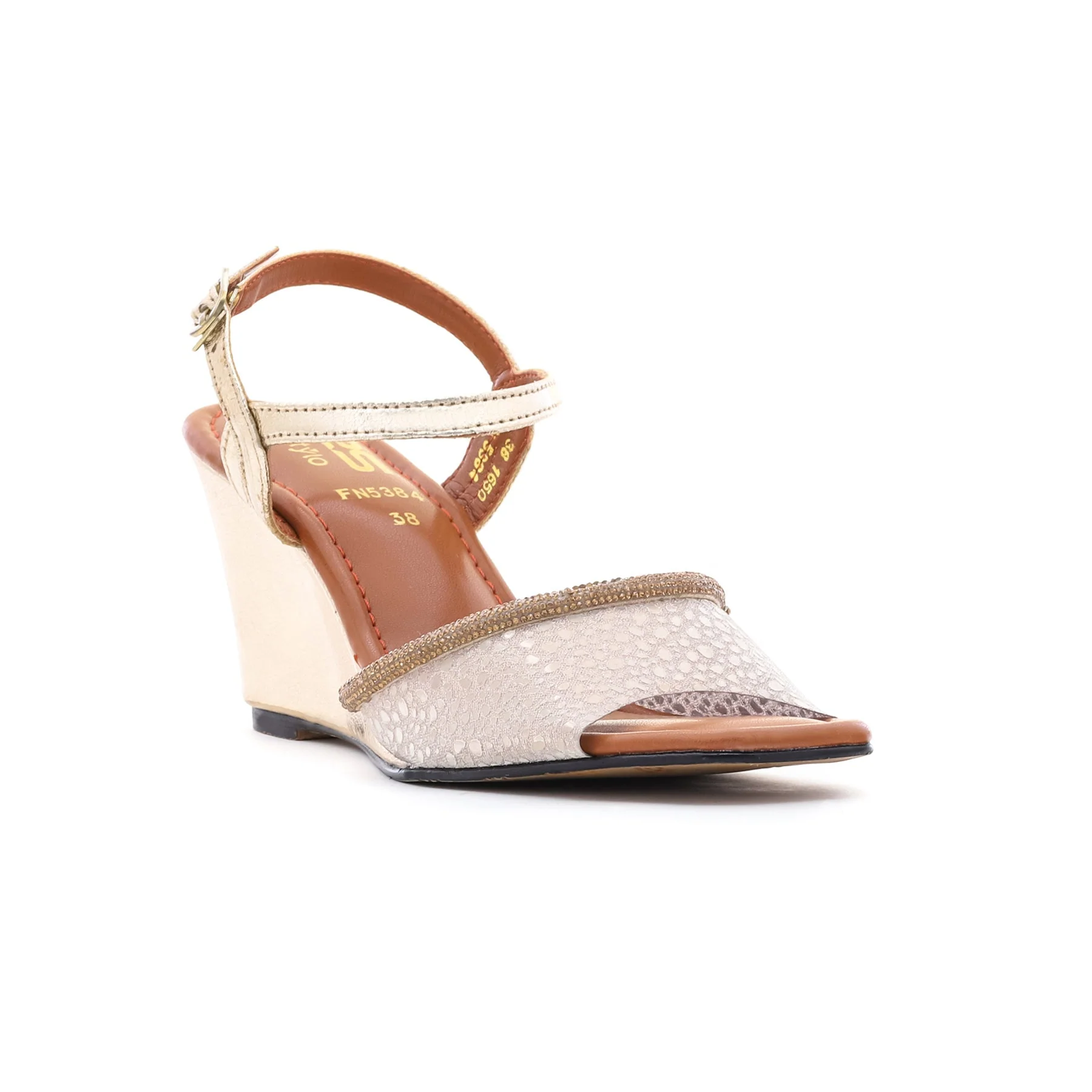 Golden Fancy Sandal FN5384