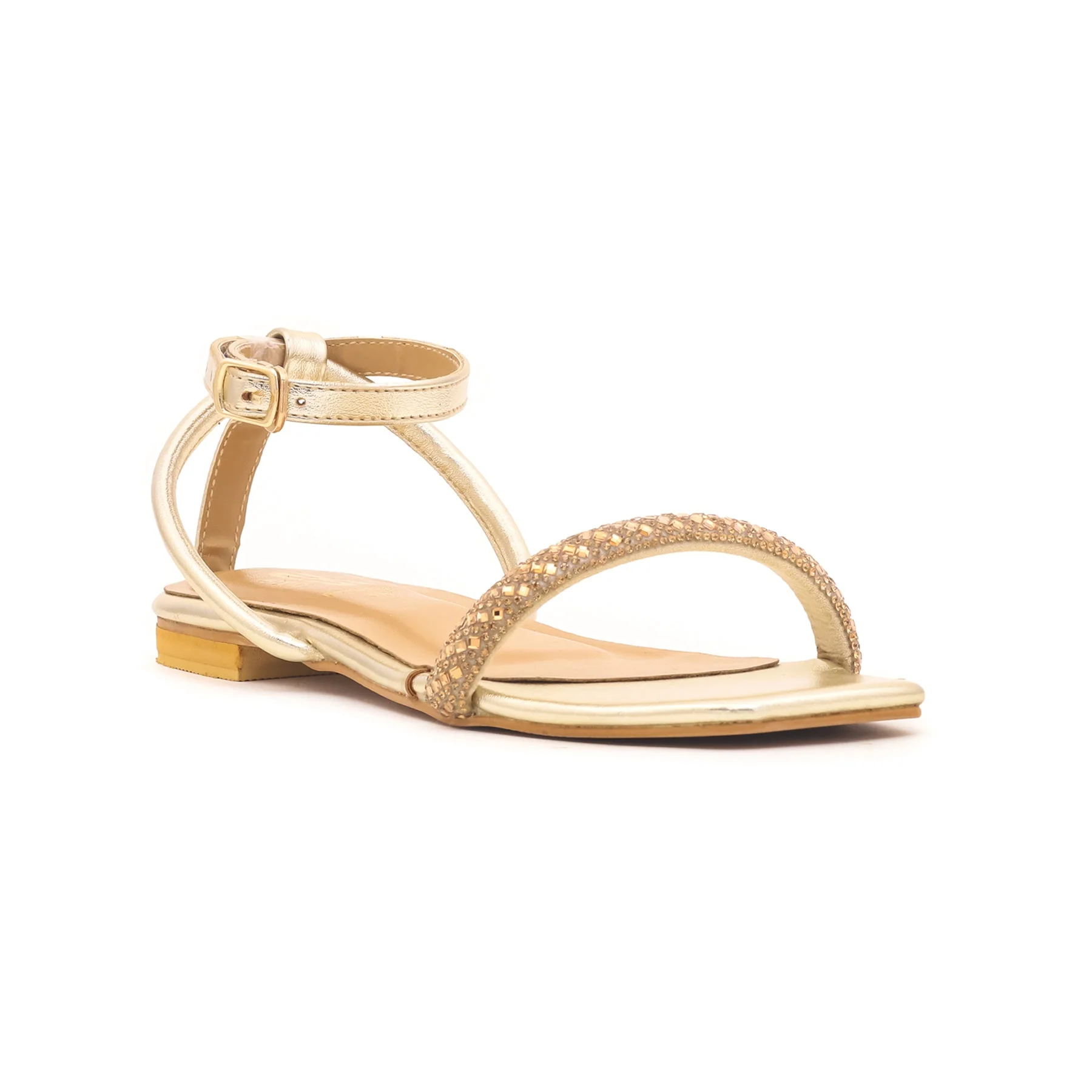 Golden Fancy Sandal FN5426