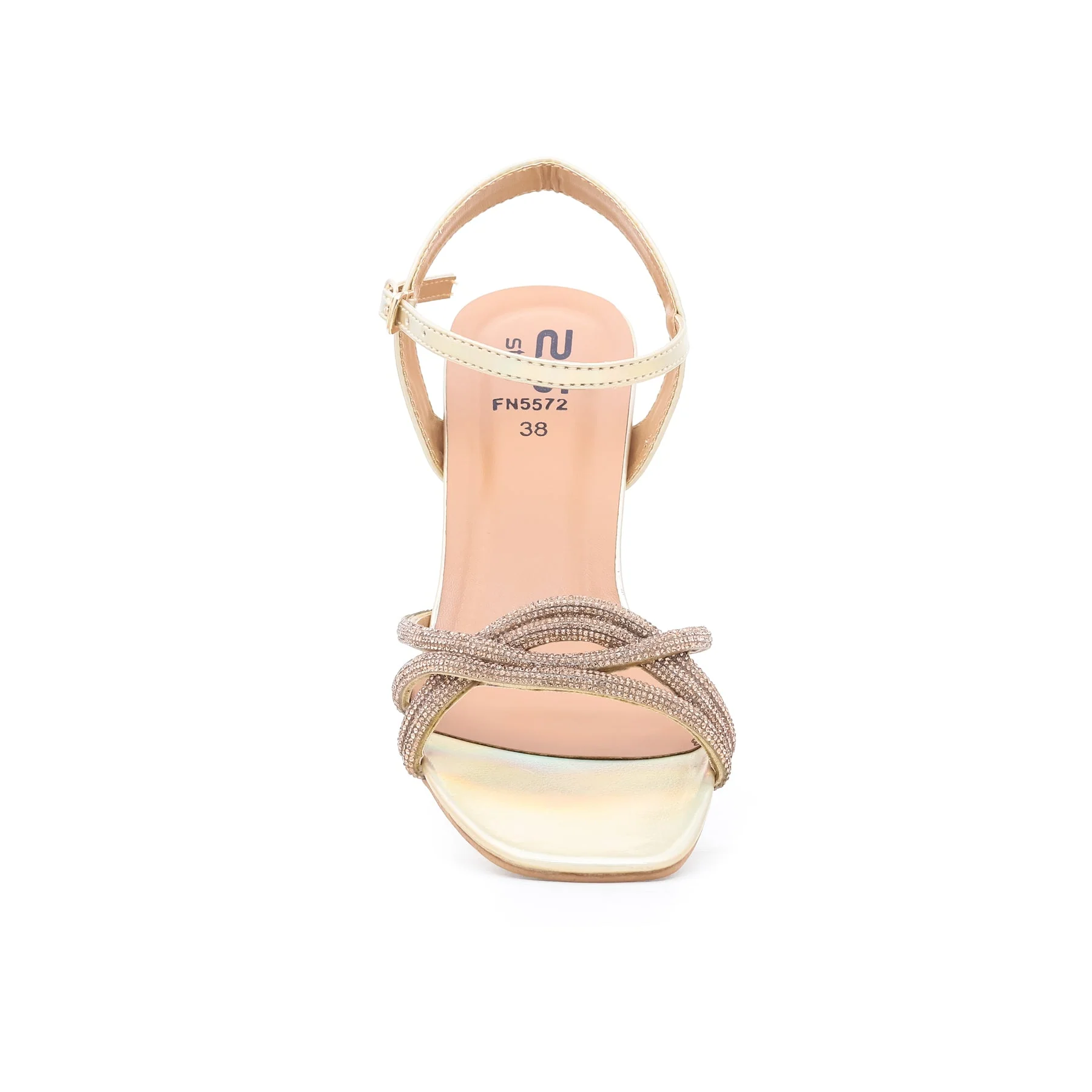 Golden Fancy Sandal FN5572 - Image 3