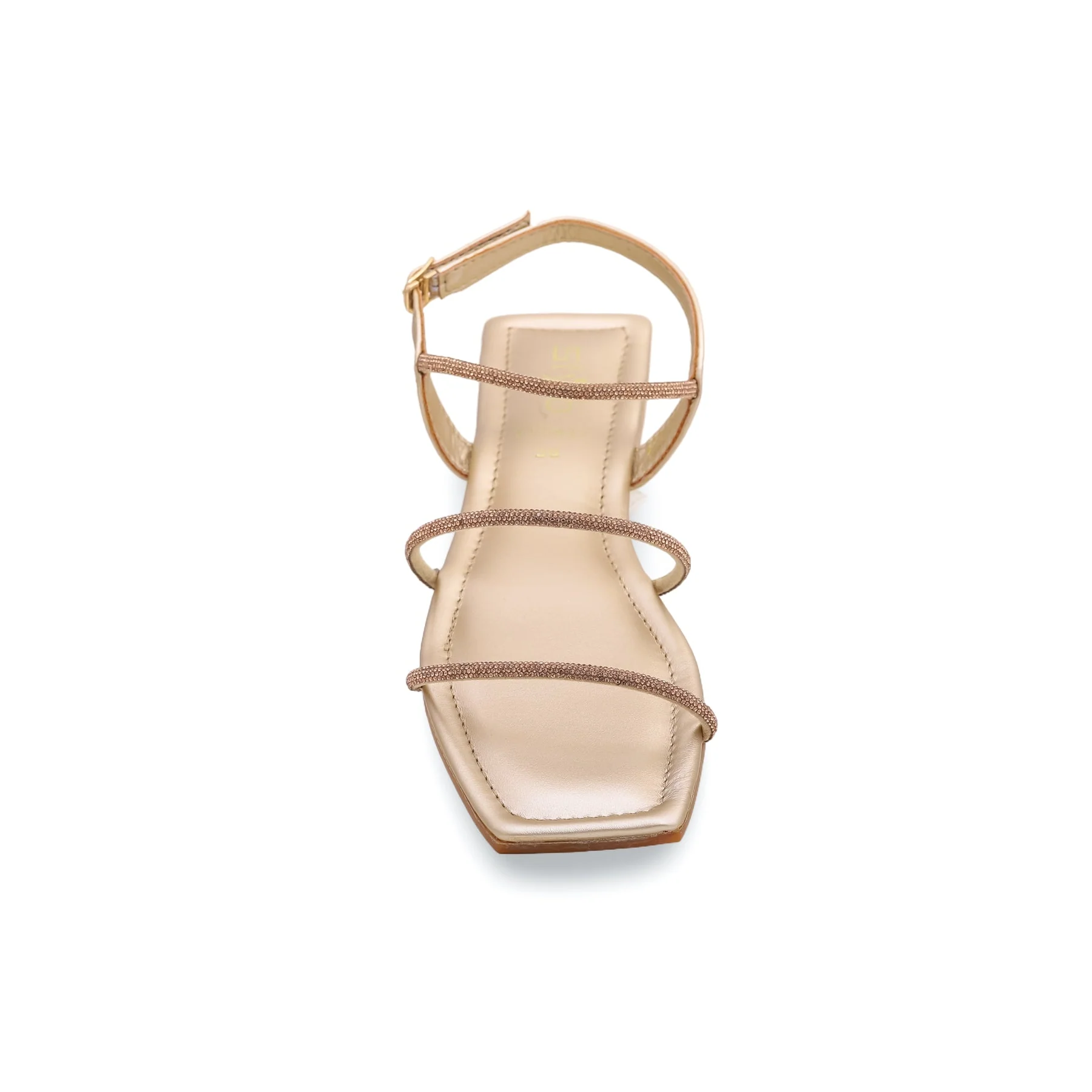 Golden Fancy Sandal FN5837 - Image 3
