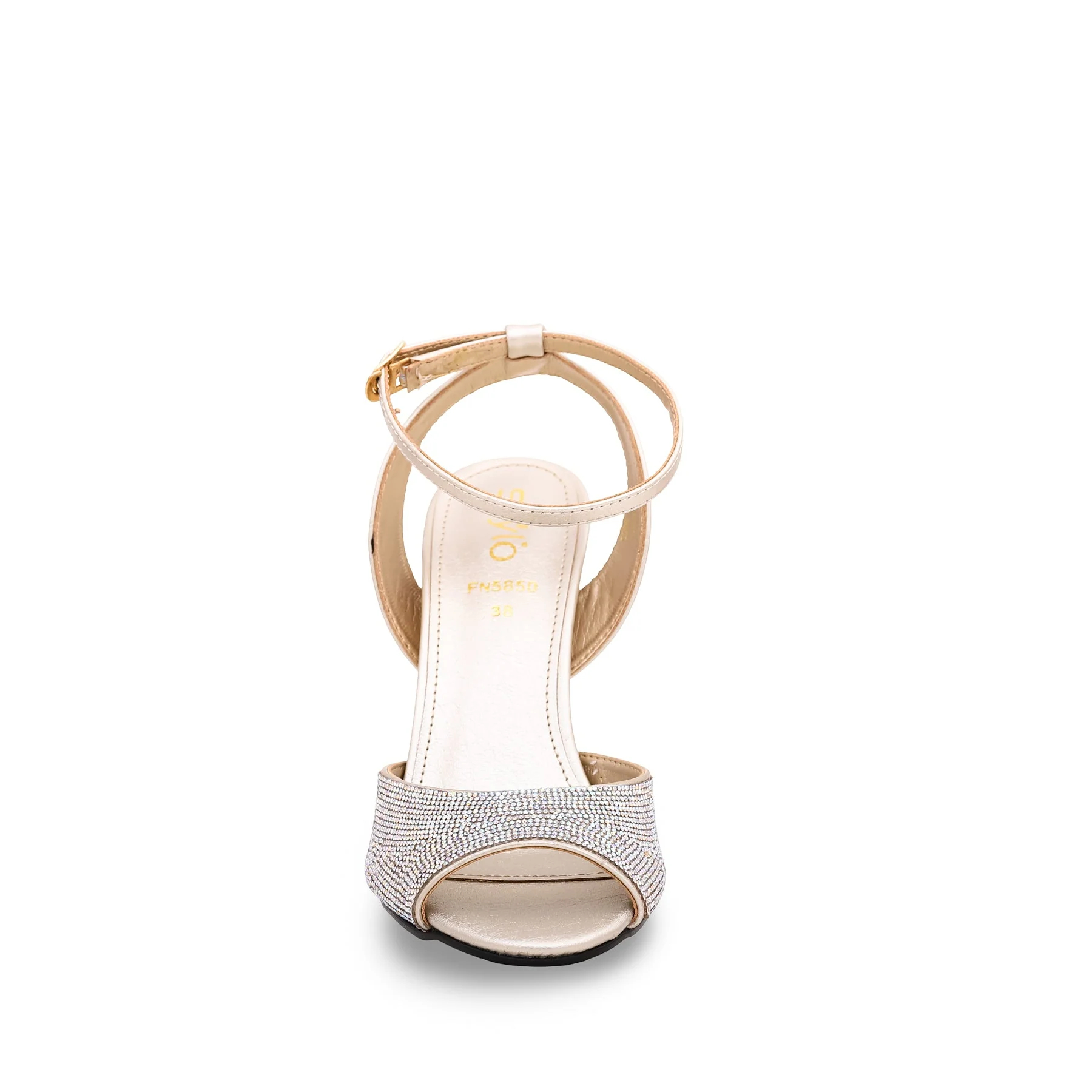 Golden Bridal Fancy Sandal FN5850 - Image 4
