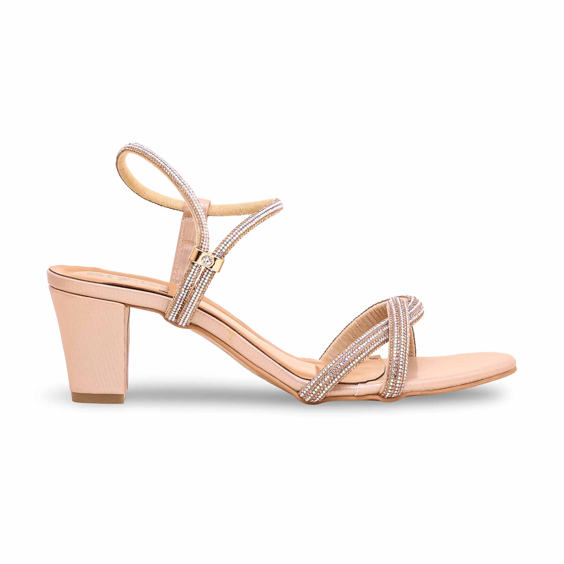 Golden Fancy Sandal FN5905 - Image 2
