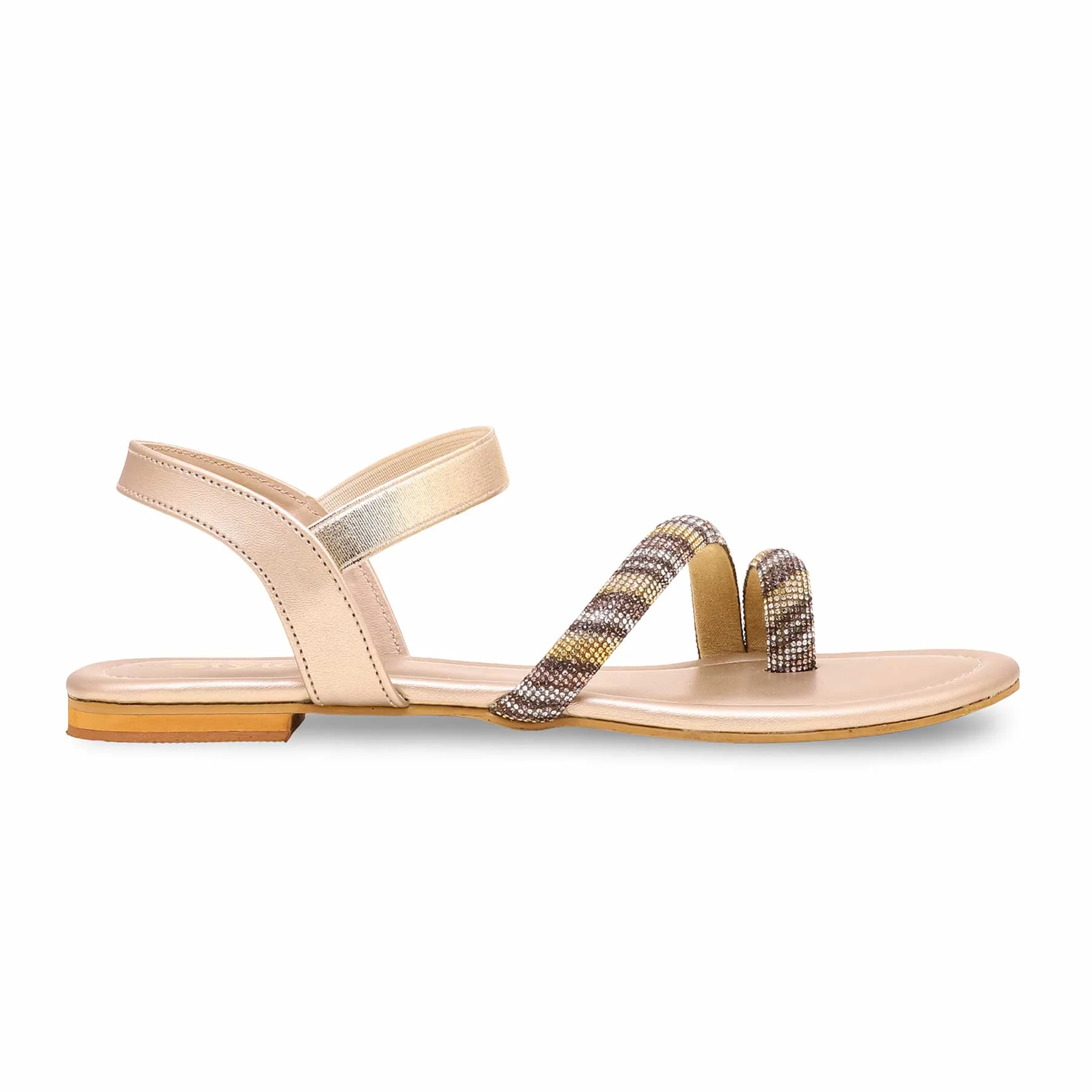 Golden Fancy Sandal FN6000 - Image 2