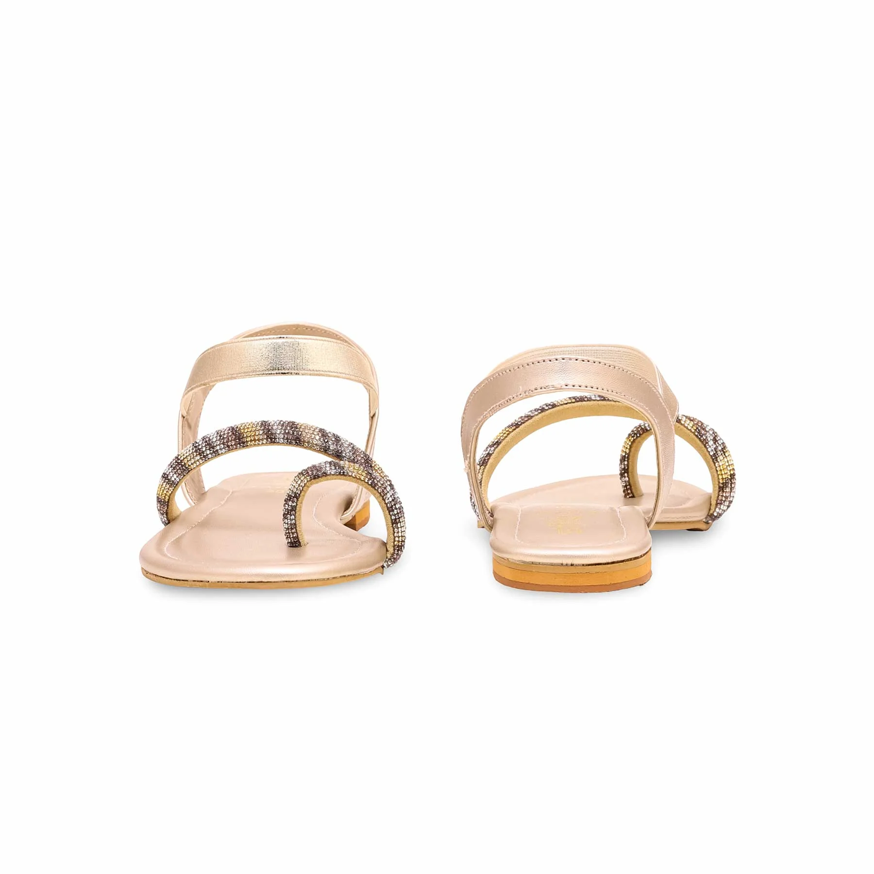 Golden Fancy Sandal FN6000 - Image 4
