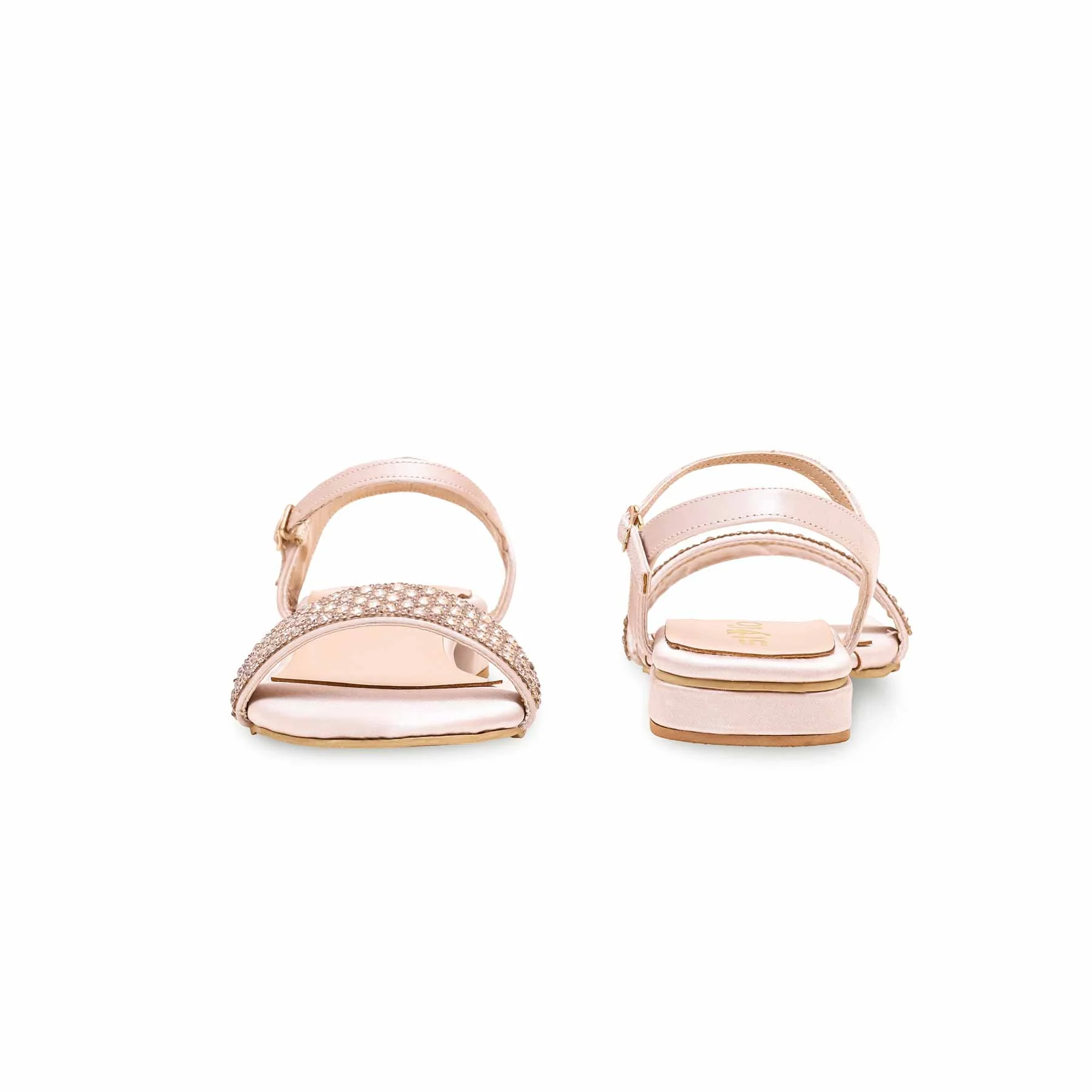 Golden Fancy Sandal FN6050 - Image 3