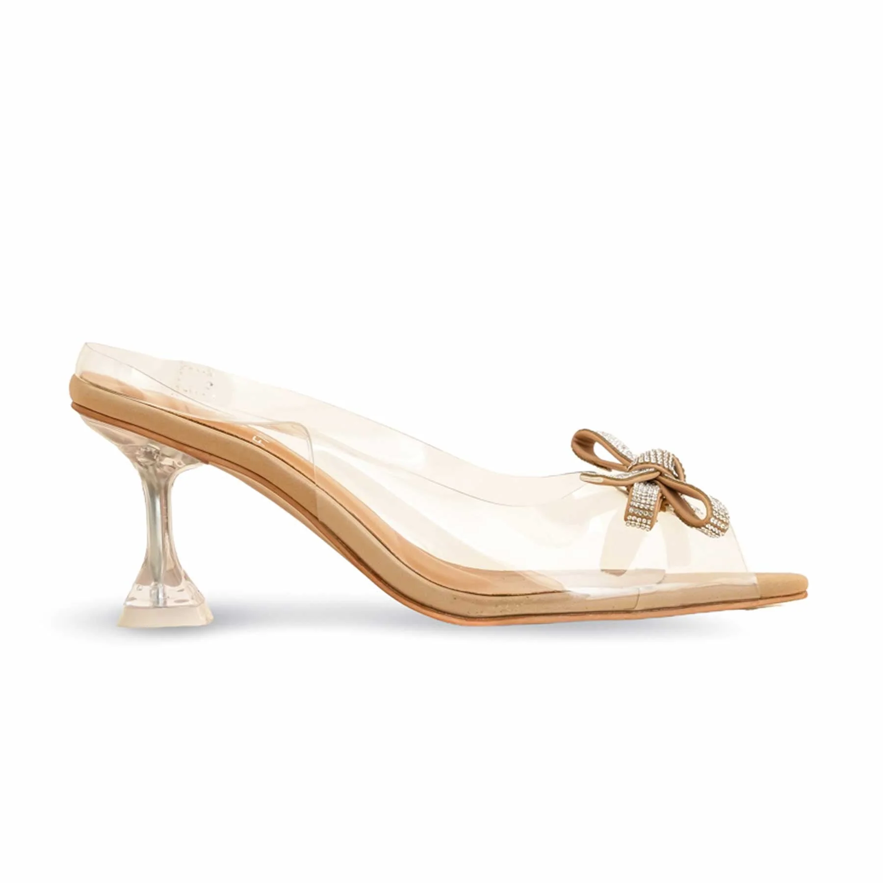 Golden Fancy Sandal FN6088 - Image 2