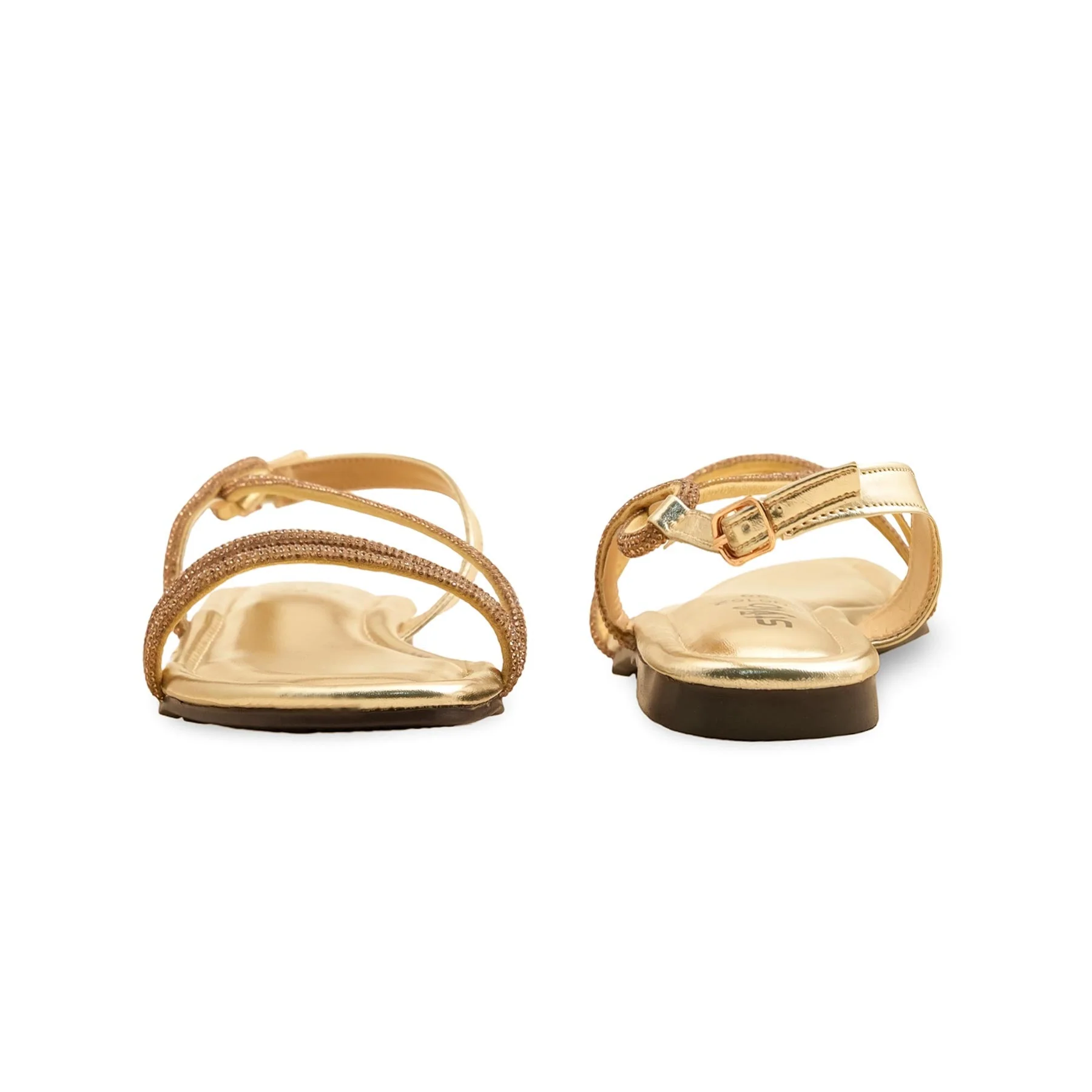 Golden Fancy Sandal FN6162 - Image 4