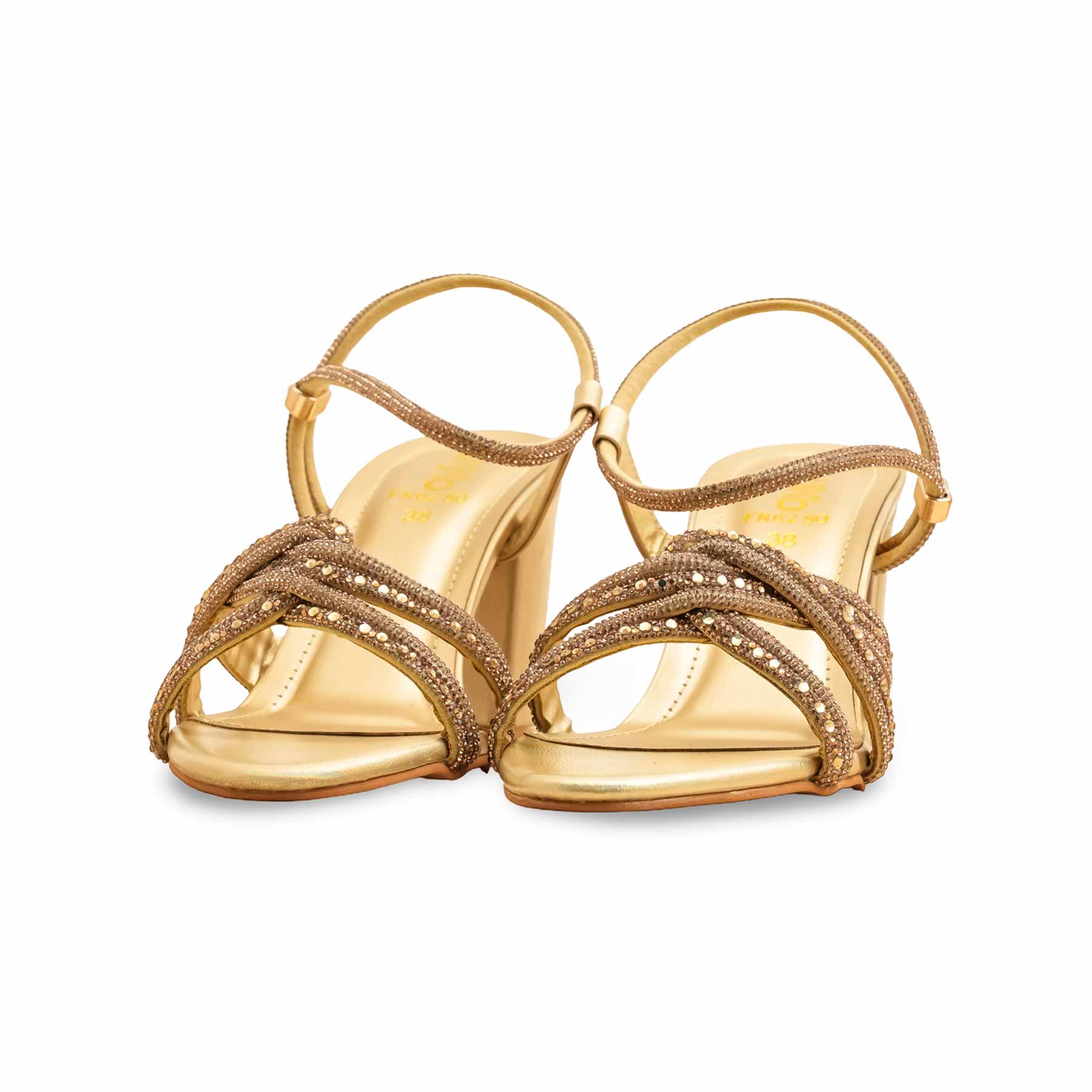 Golden Fancy Sandal FN6250 - Image 3