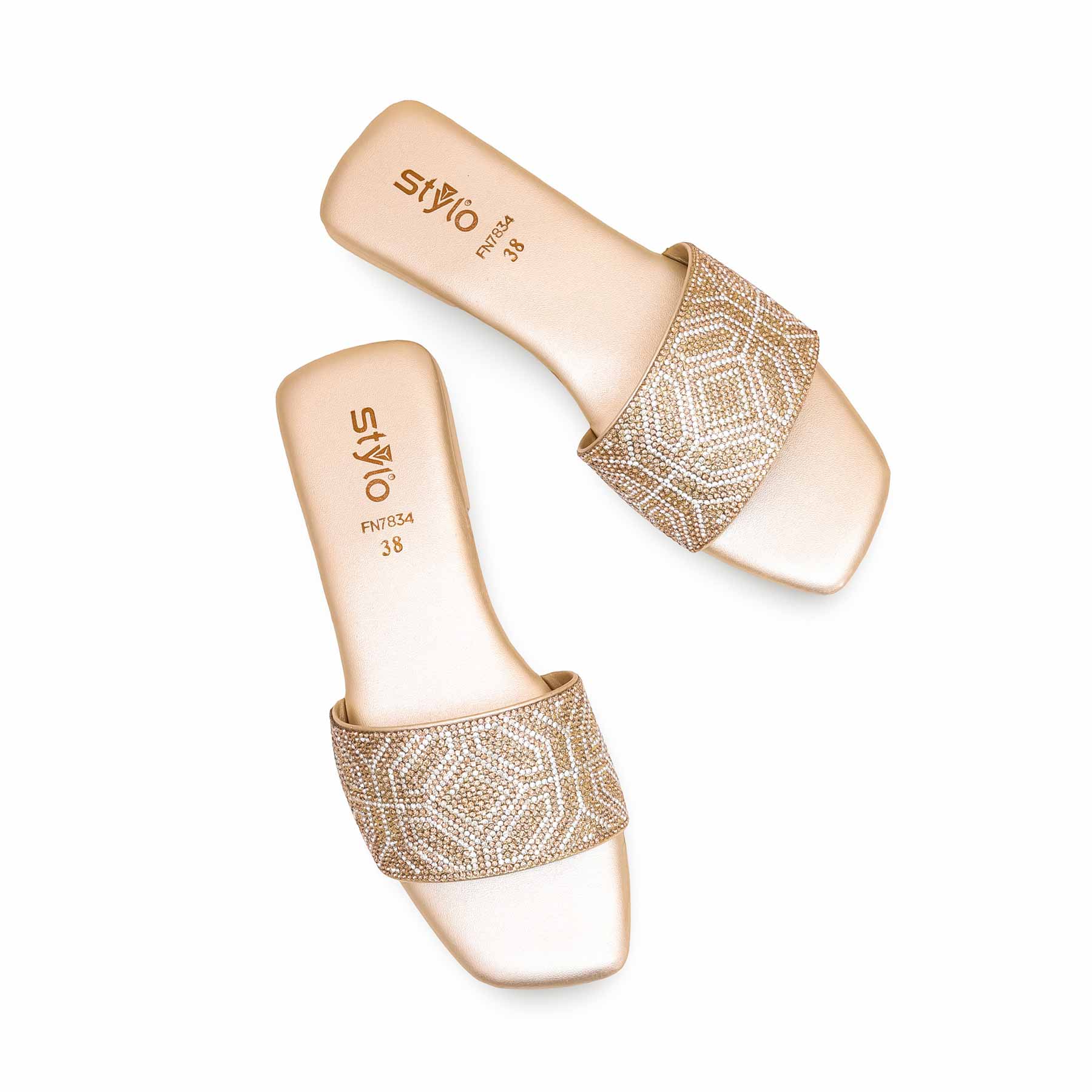Golden Fancy Slipper FN7834 - Image 4