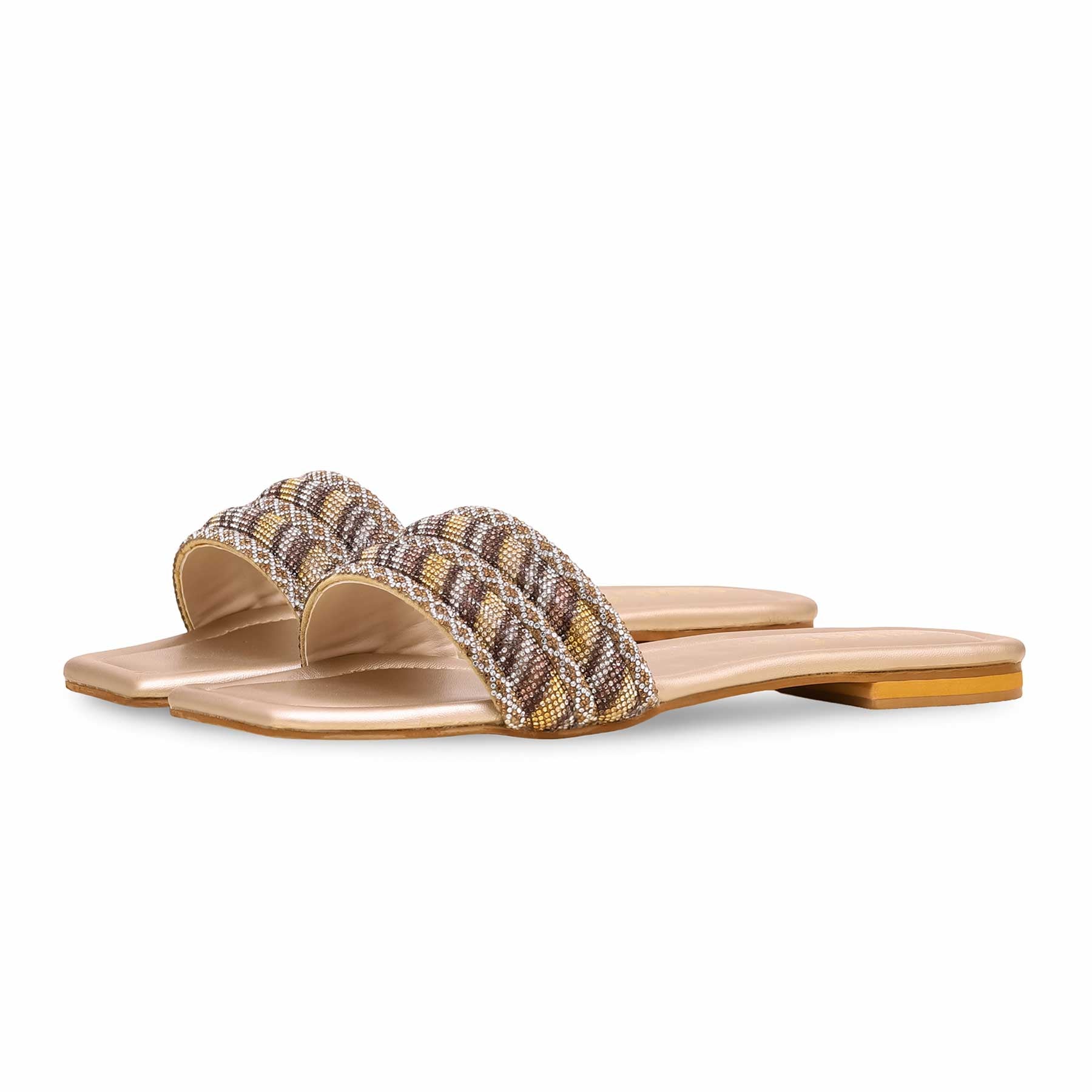 Golden Fancy Slipper FN7892 - Image 2