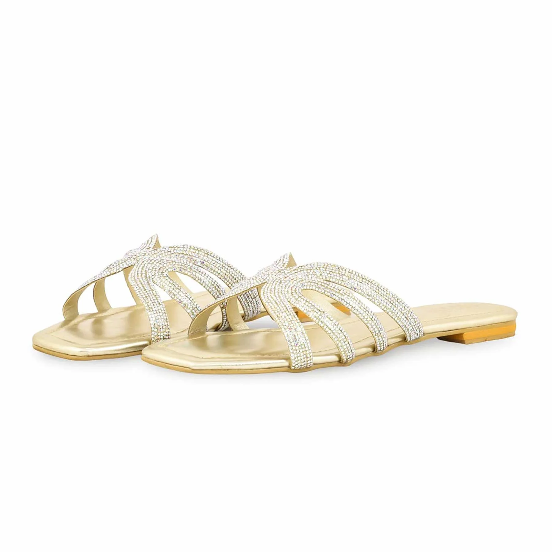 Golden Fancy Slipper FN7901 - Image 3