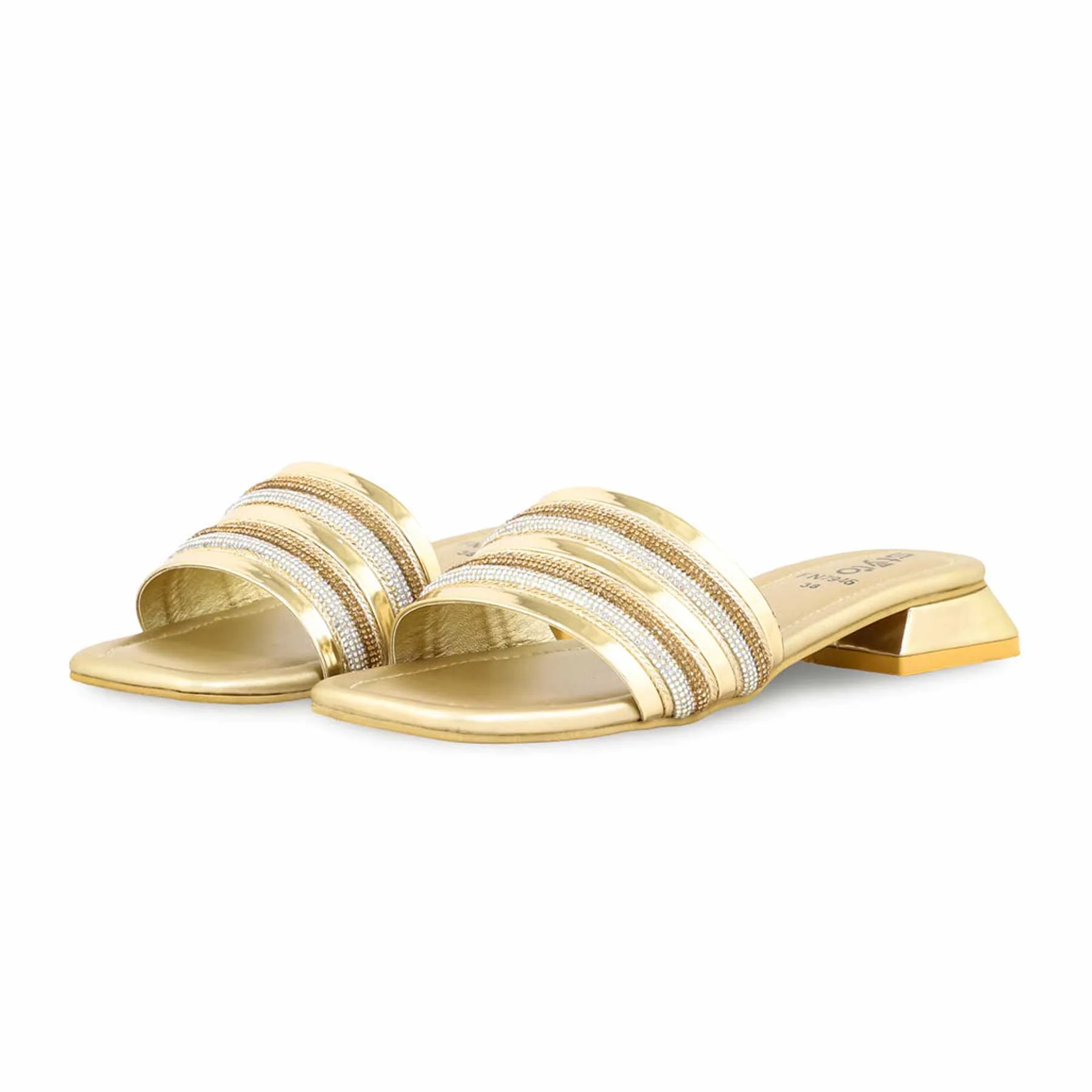 Golden Fancy Slipper FN7946 - Image 3