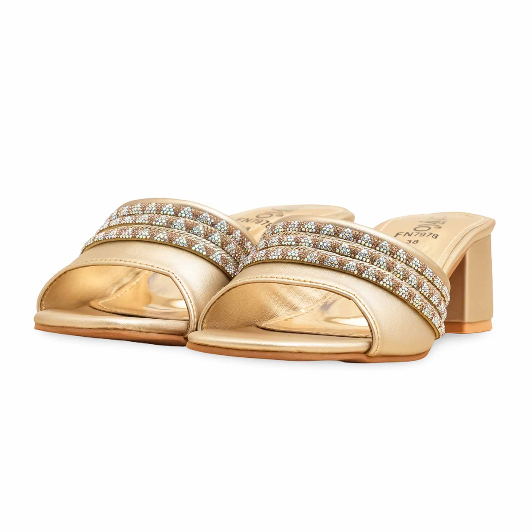 Golden Fancy Slipper FN7978 - Image 3