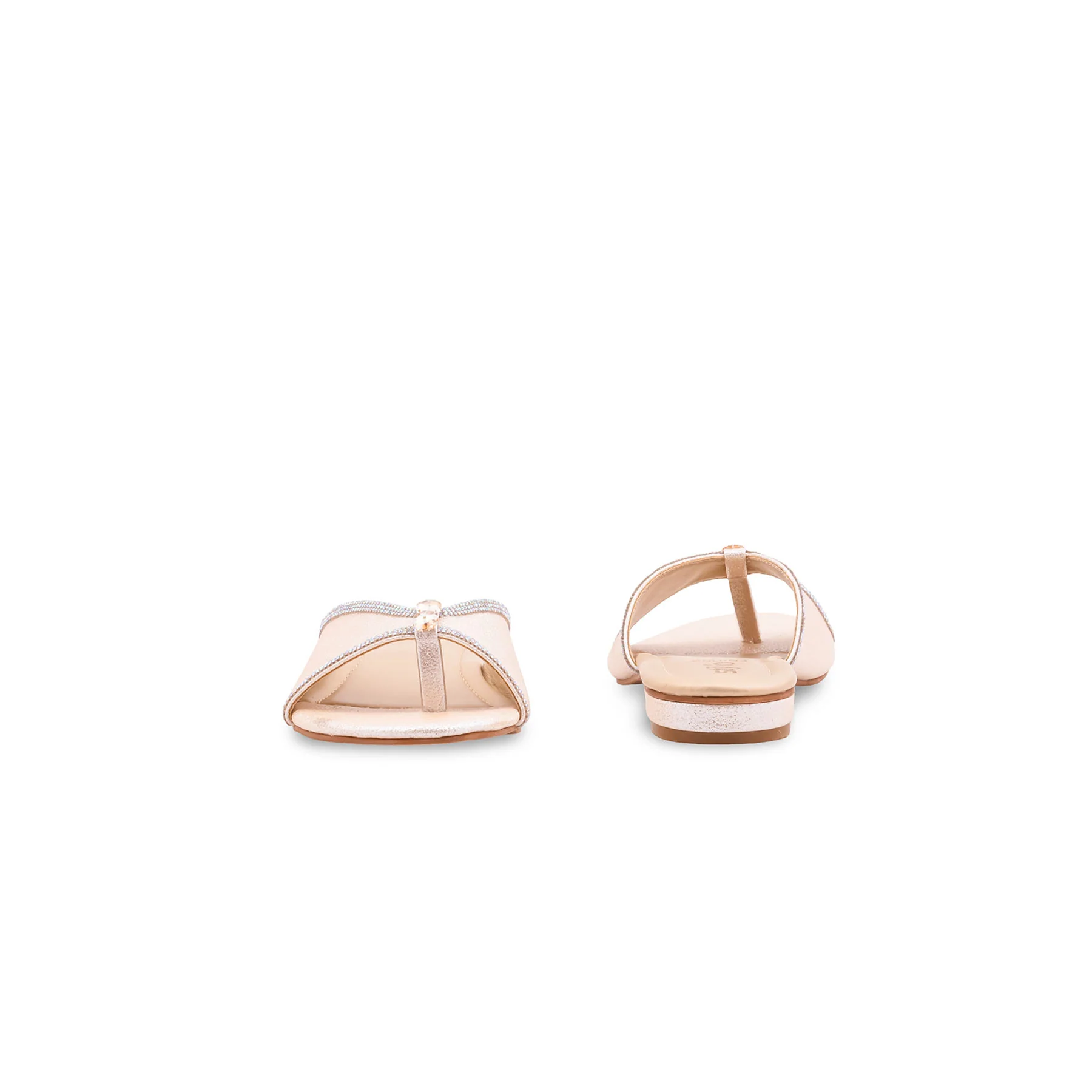 Golden Fancy Slipper For Ladies FN8102 - Image 4