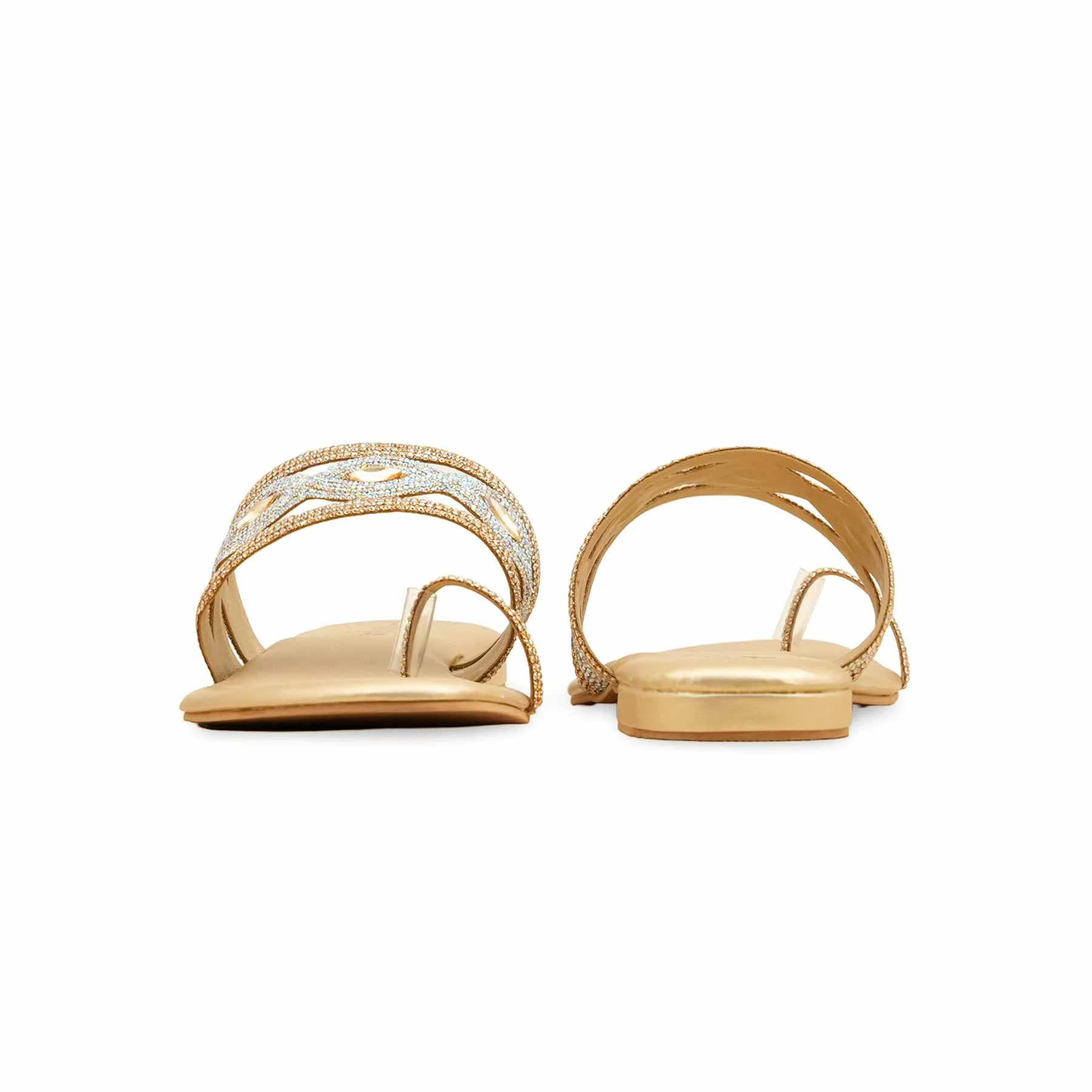 Golden Fancy Women Chappal FN0810 - Image 4