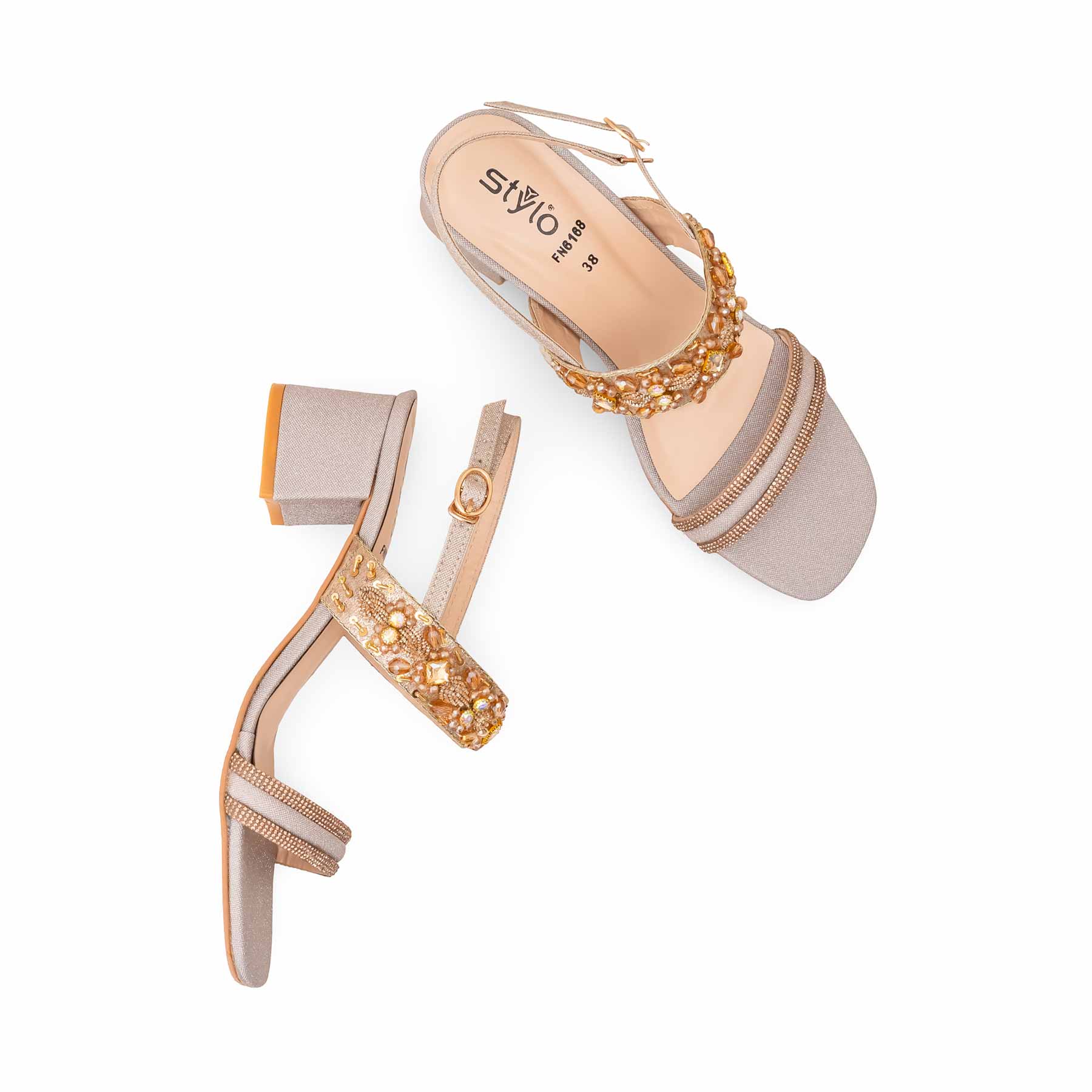 Golden Fancy Women Sandal FN6168 - Image 5