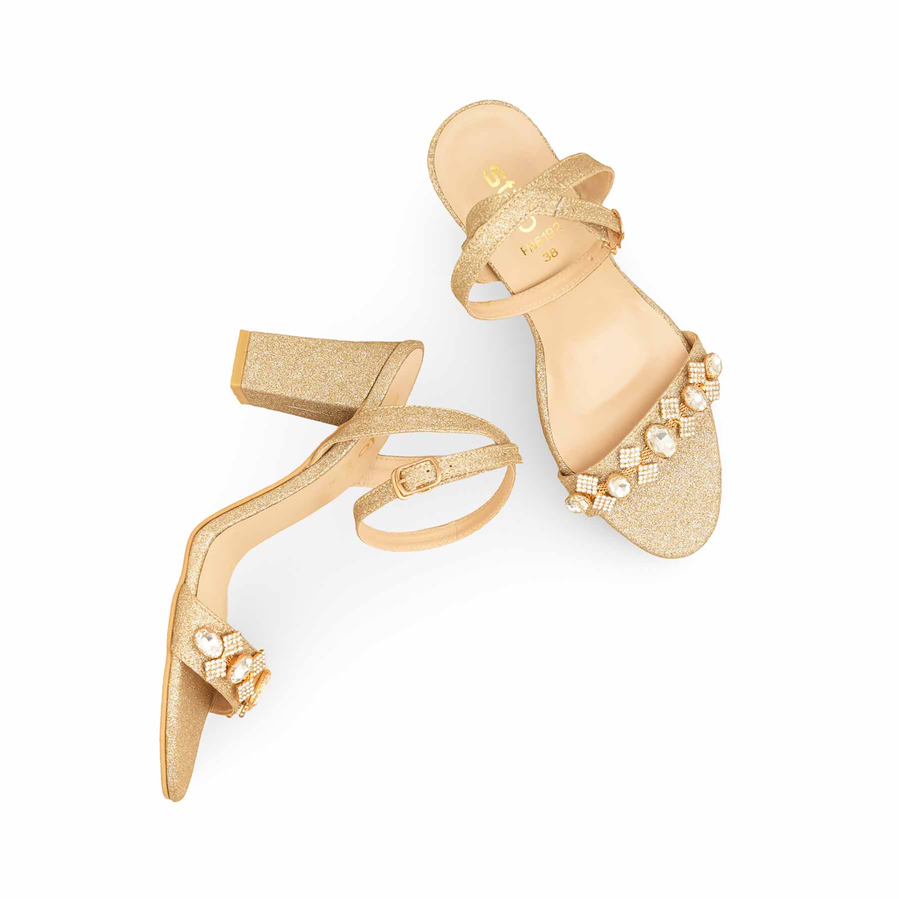 Golden Fancy Women Sandal FN6192 - Image 5