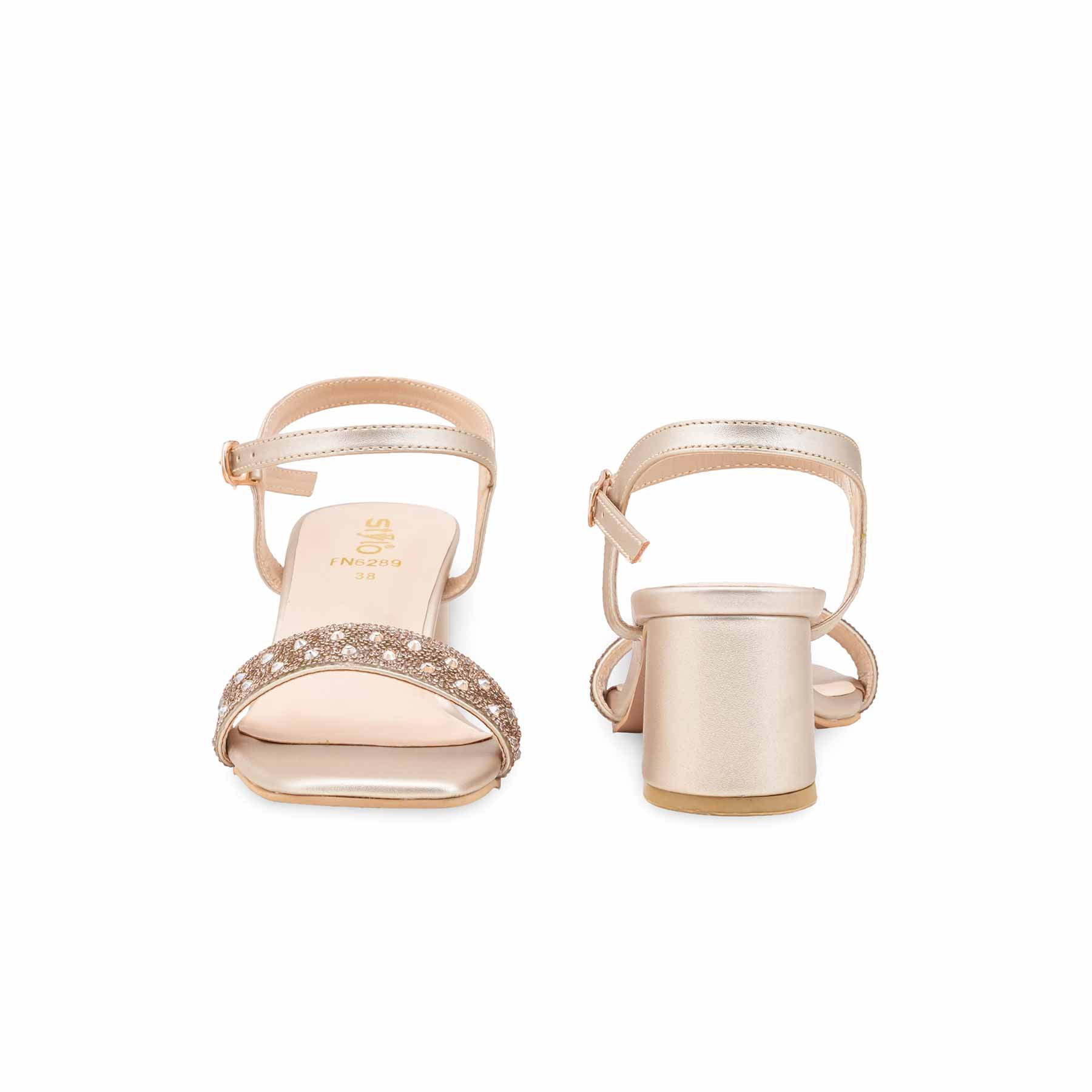 Golden Fancy Women Sandal FN6289 - Image 4