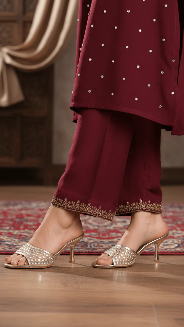 Golden Fancy Women Slipper FN8021