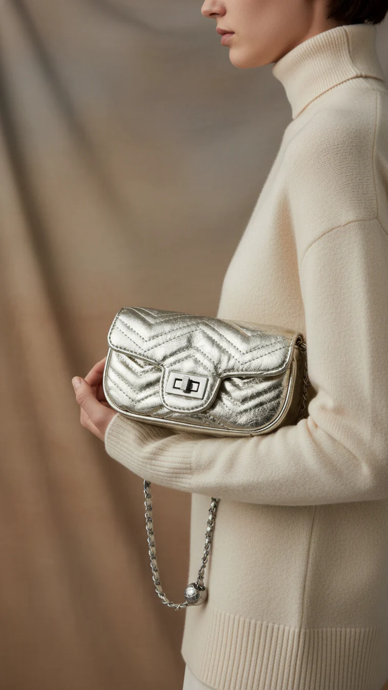 Golden Formal Clutch P24119