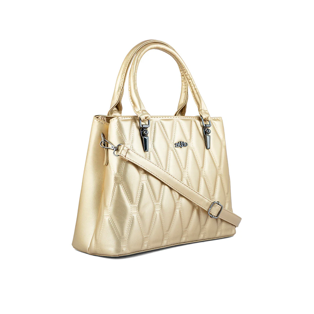 Golden Formal Hand Bag P36249 - Image 2