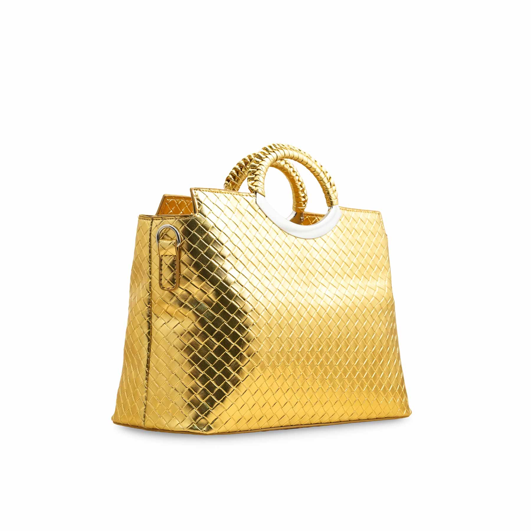 Golden Formal Hand Bag P36393 - Image 2