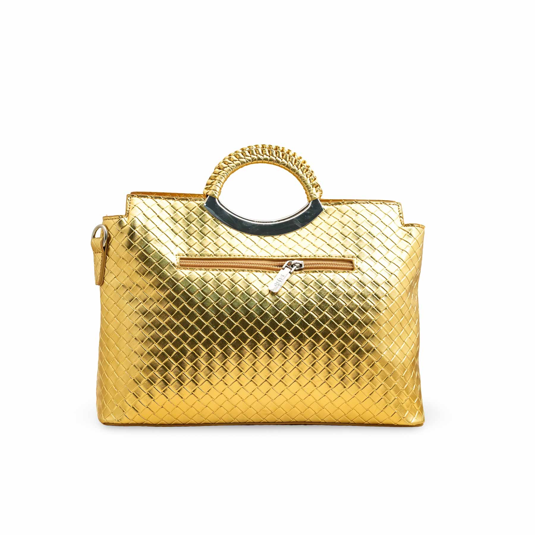 Golden Formal Hand Bag P36393 - Image 3