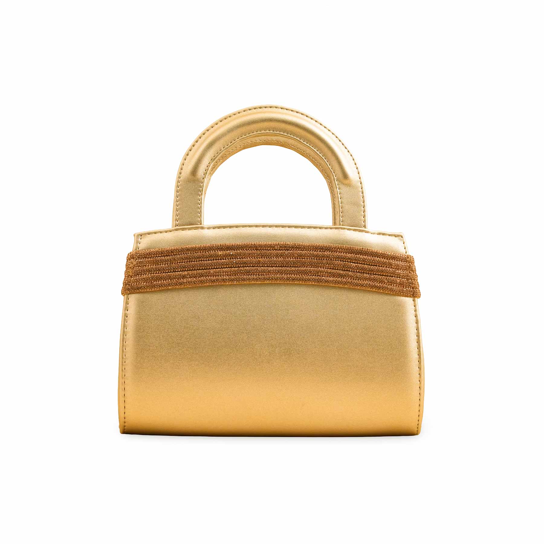 Golden Formal Hand Bag P55730 - Image 2