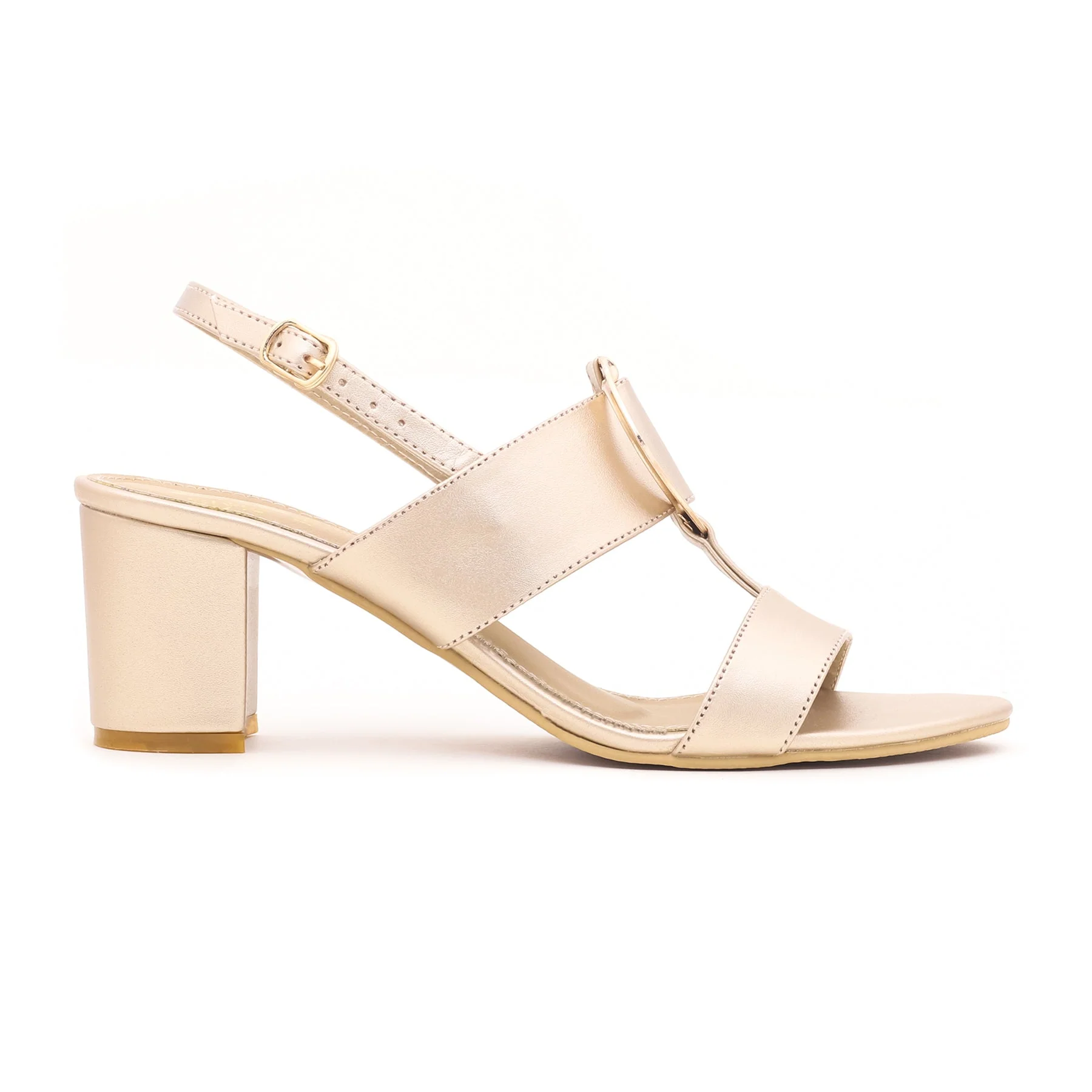 Golden Formal Sandal FR4680 - Image 2
