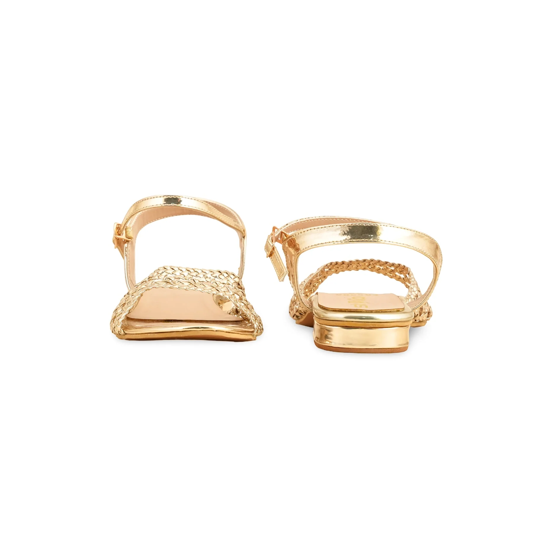 Golden Formal Sandal FR5365 - Image 4