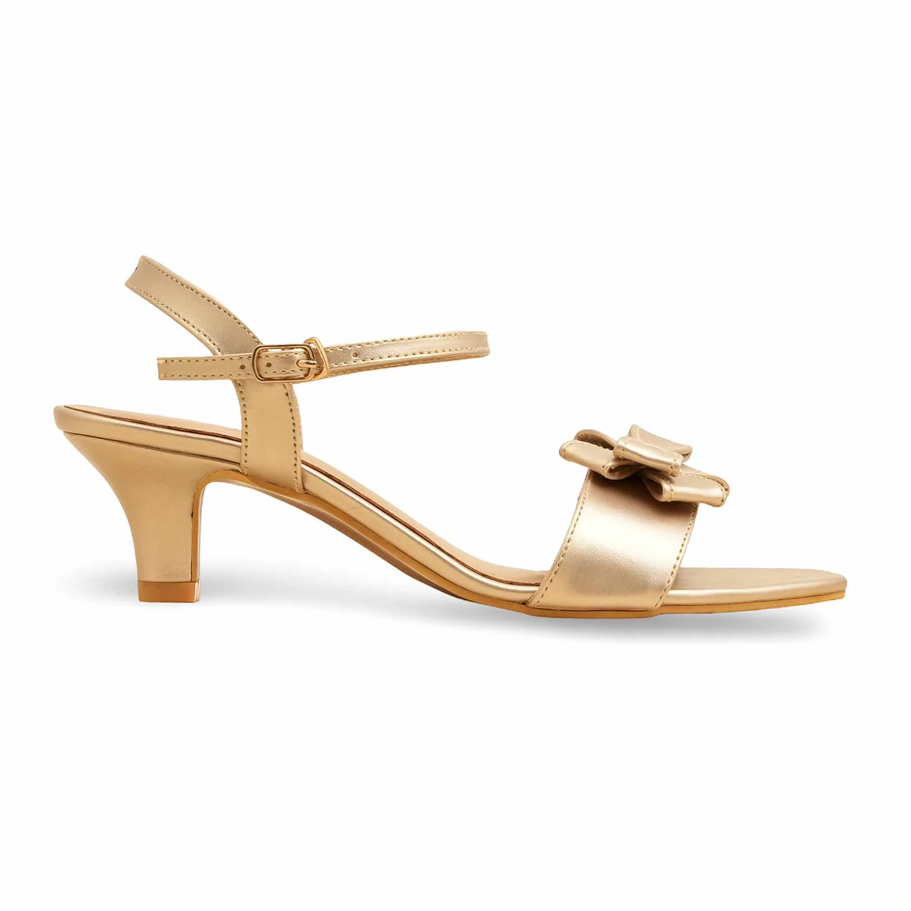 Golden Formal Sandal FR5461 - Image 2