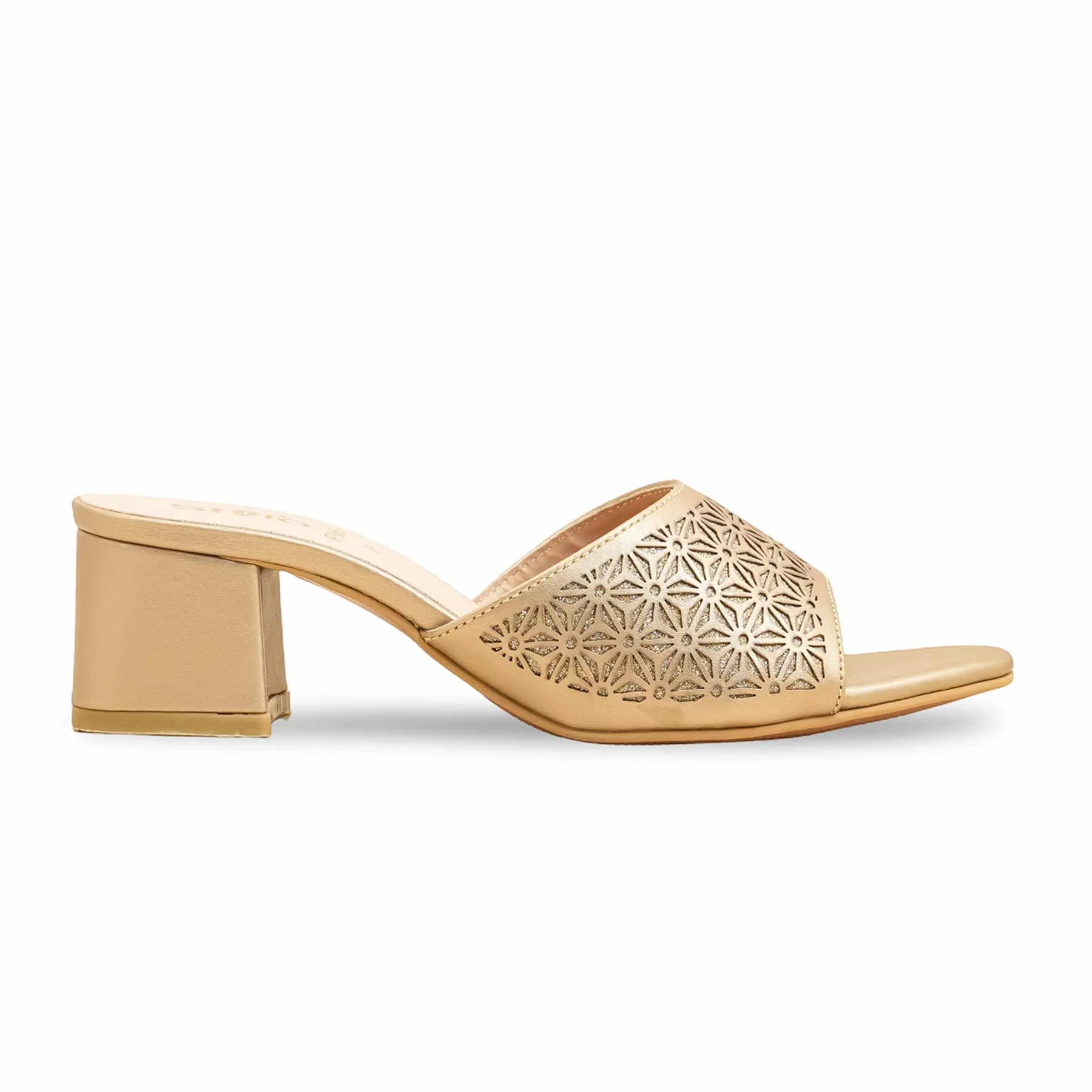 Golden Formal Slipper FR5466 - Image 2