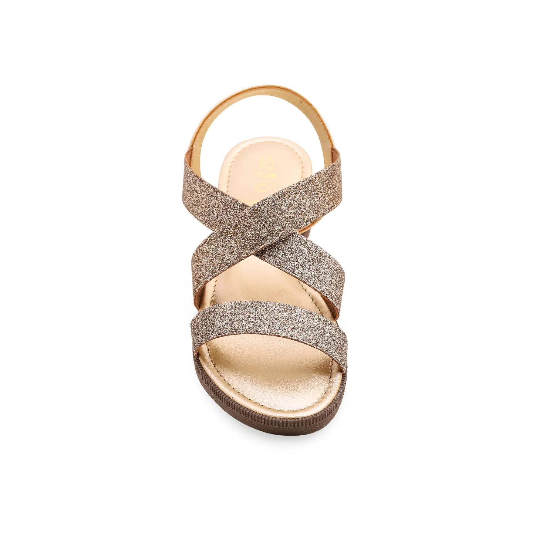 Golden Formal Sandal PU0120 - Image 3