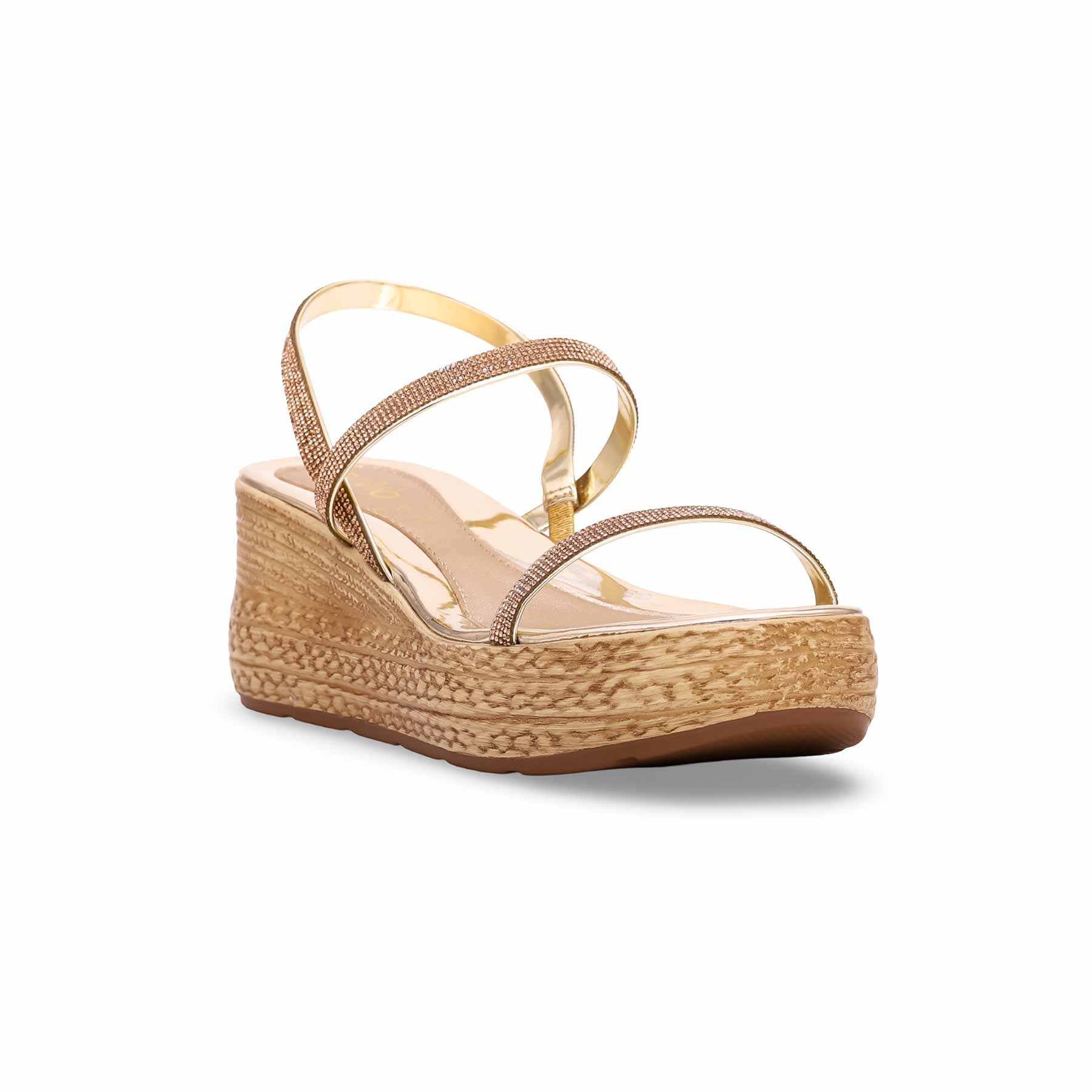 Golden Formal Sandal PU0322 - Image 2