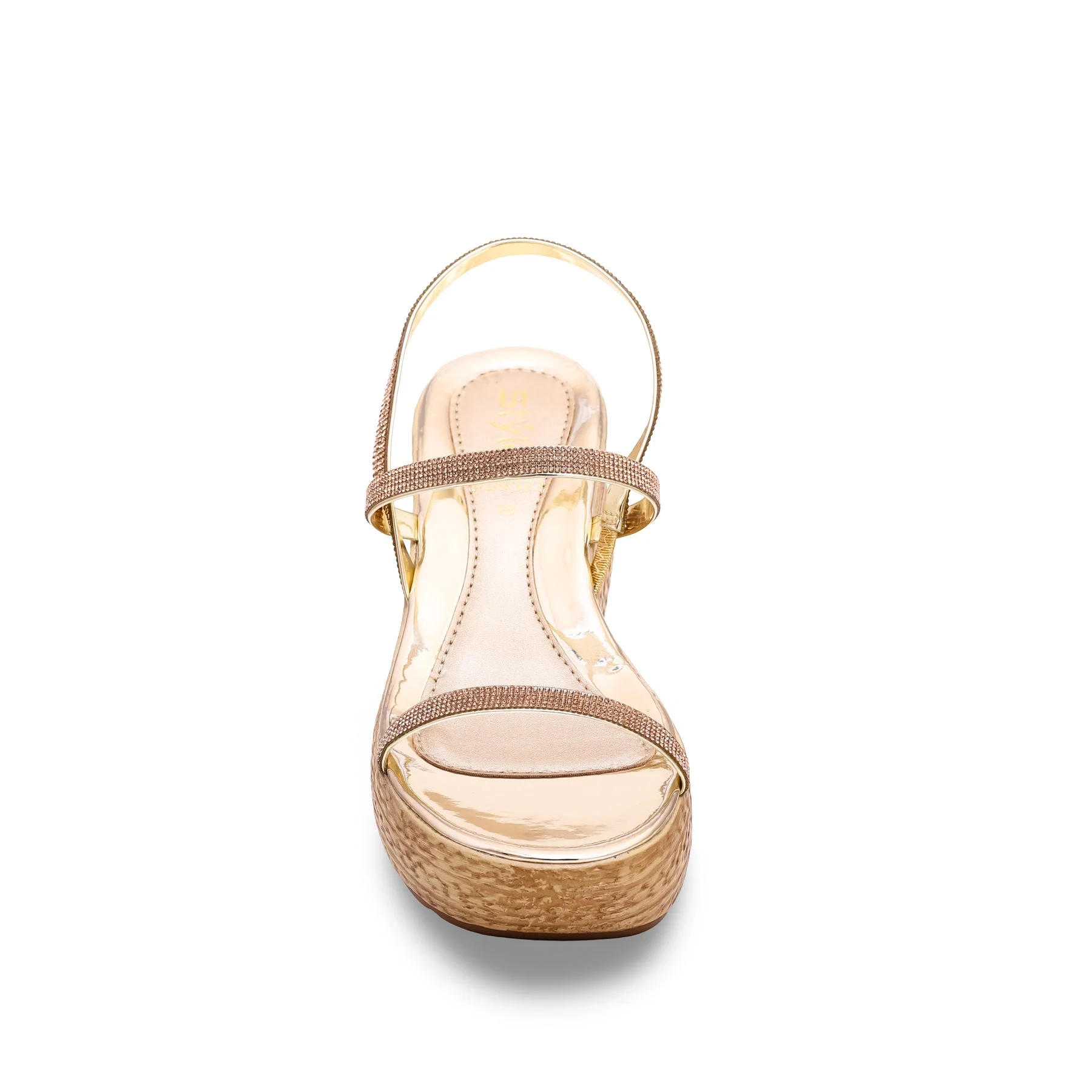 Golden Formal Sandal PU0322 - Image 3
