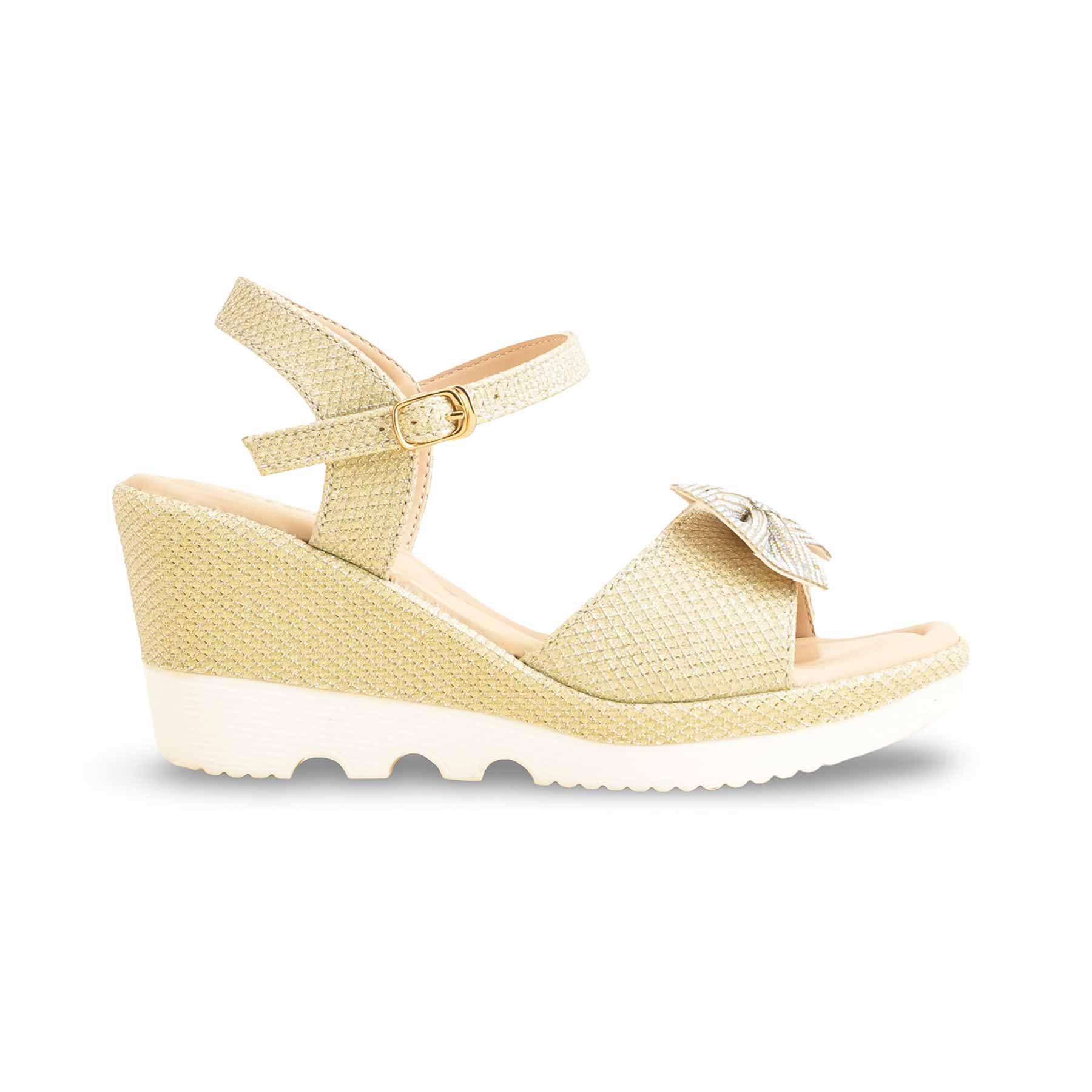 Golden Formal Sandal PU0479 - Image 2