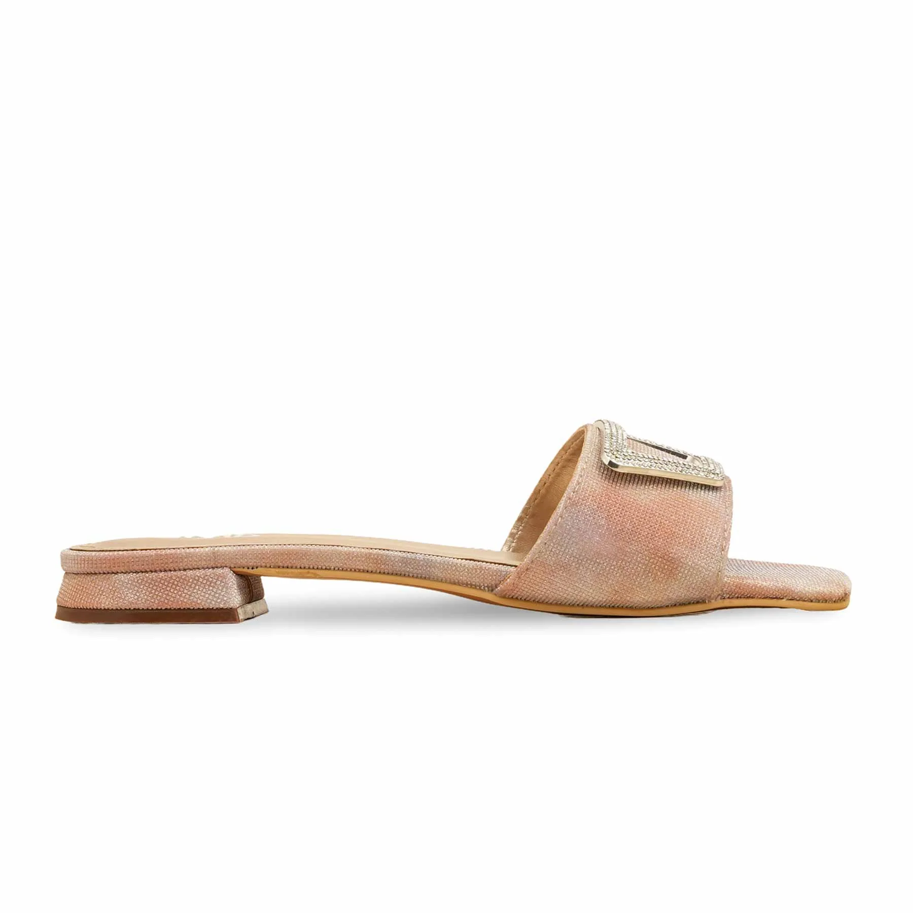 Golden Formal Slipper For Women FRS002 - Image 2
