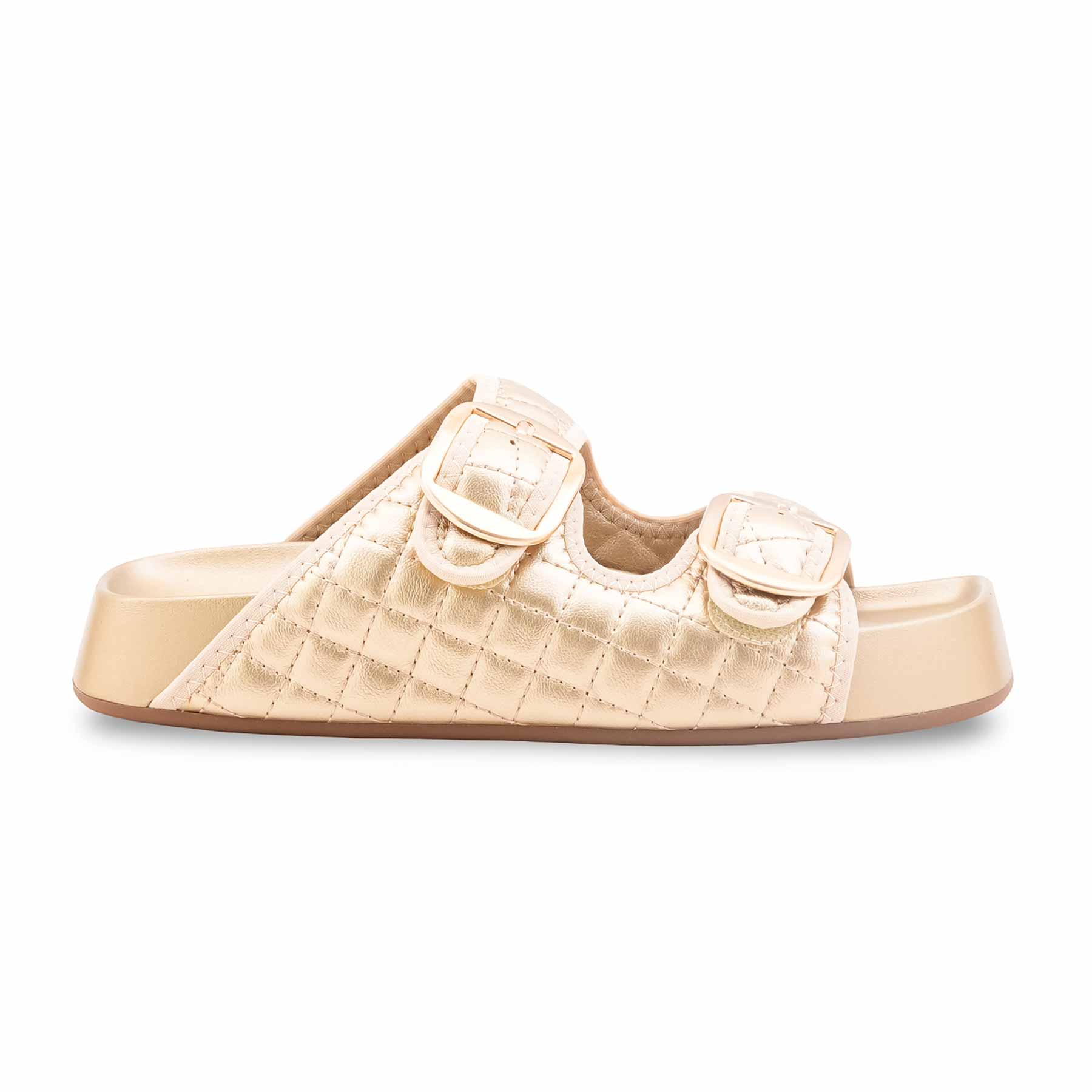 Golden Formal Slipper For Women PU0759 - Image 2
