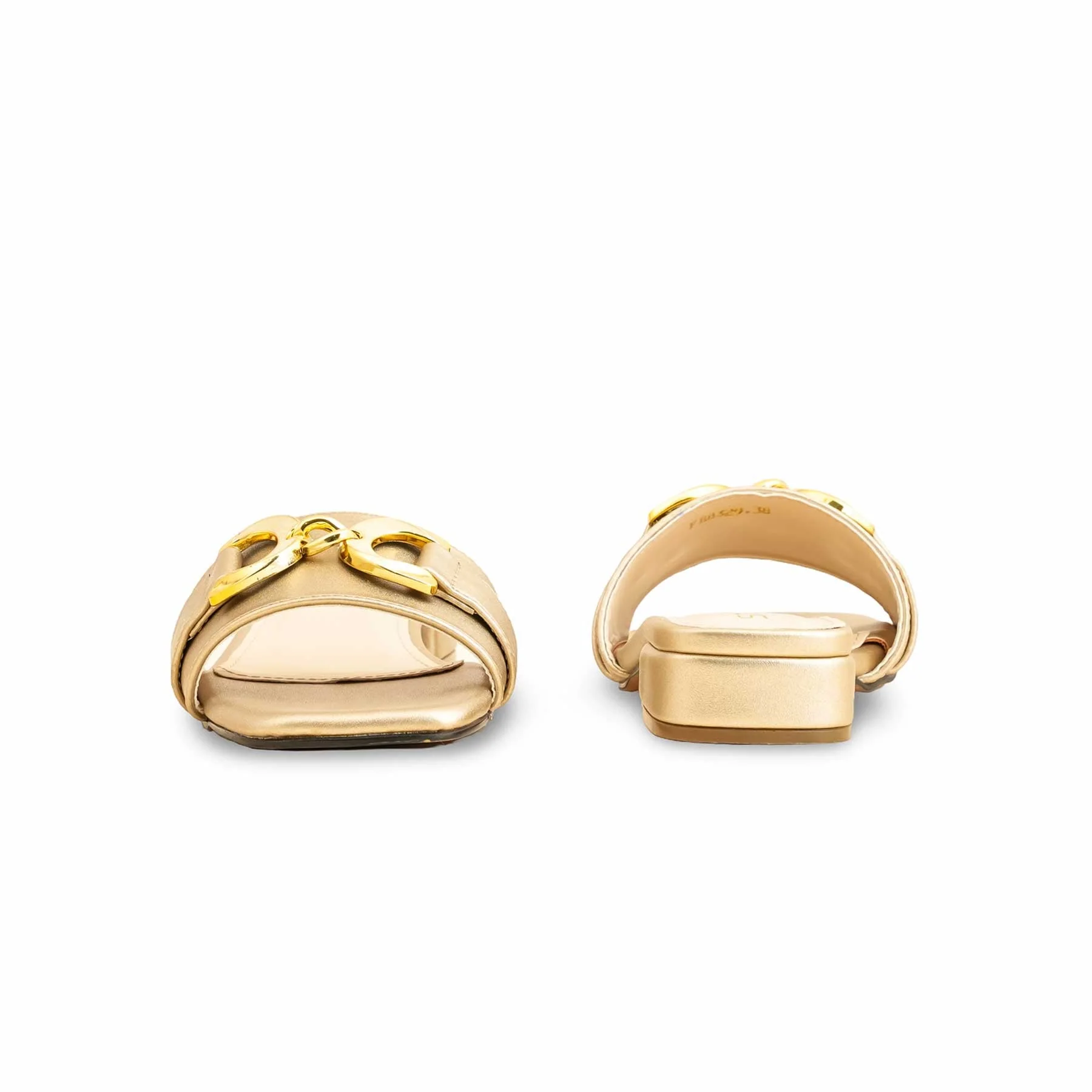 Golden Formal Slipper FR8329 - Image 4