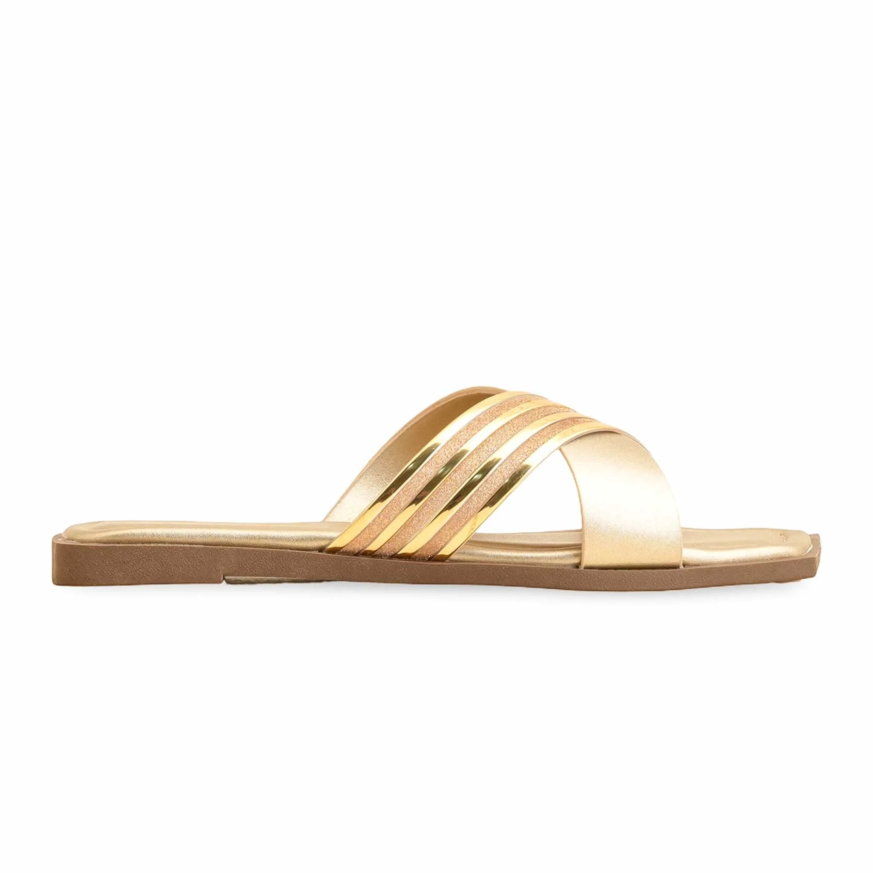 Golden Formal Slipper FR8346 - Image 2