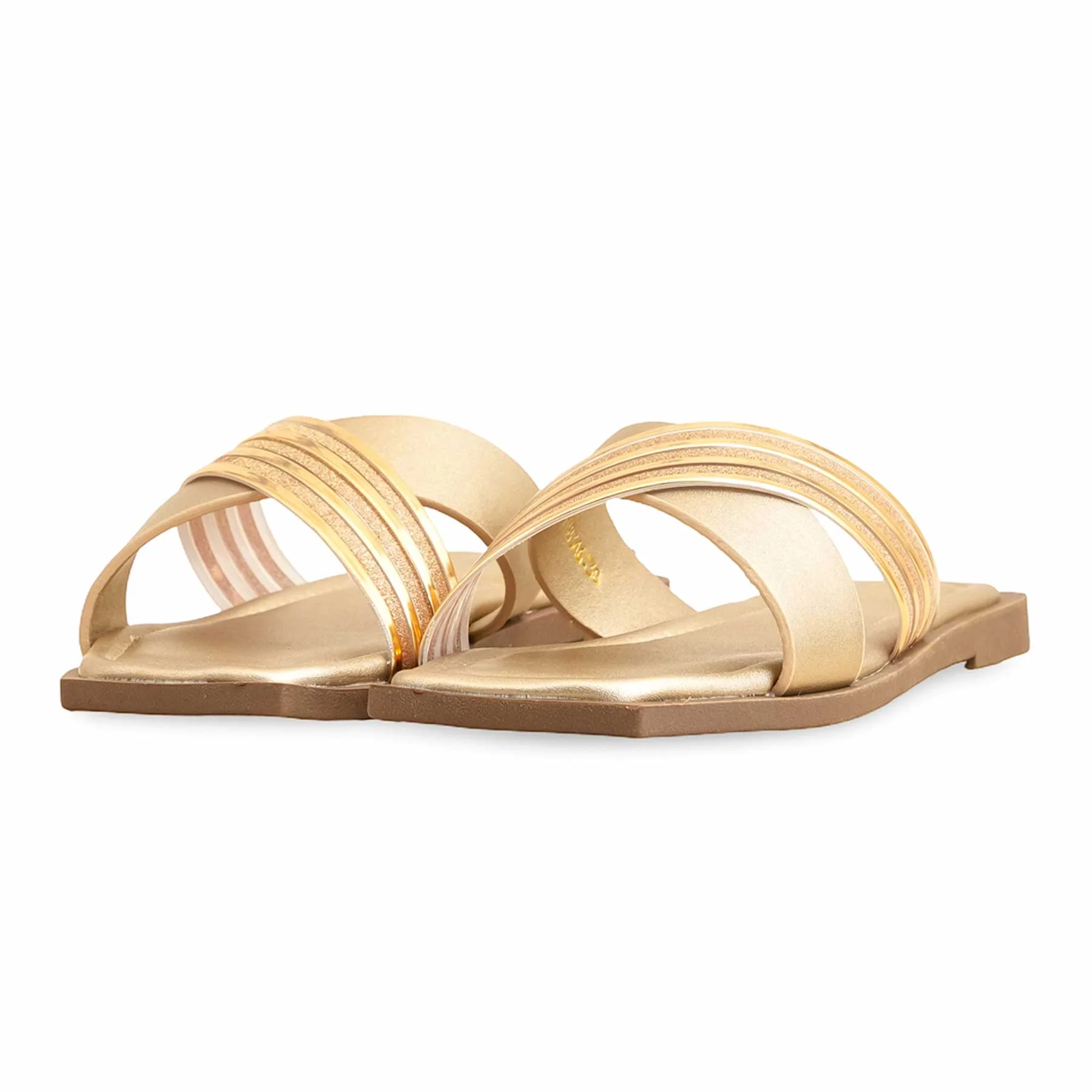 Golden Formal Slipper FR8346 - Image 3