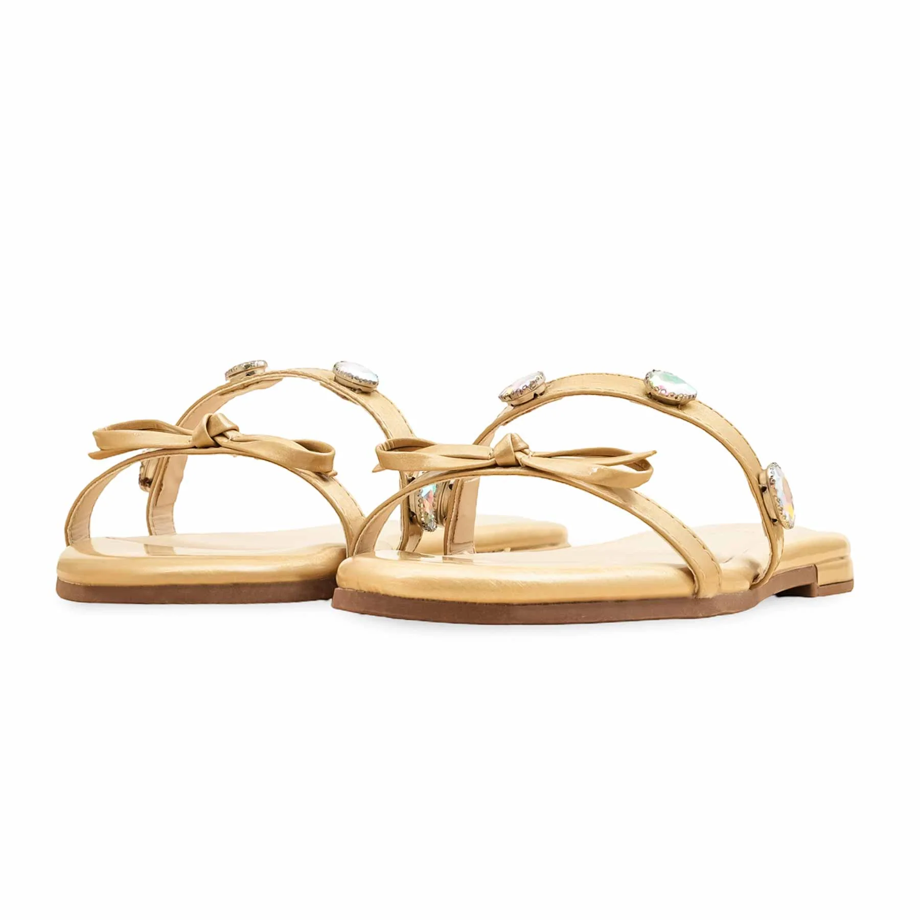 Golden Formal Women Slipper FR8416 - Image 3